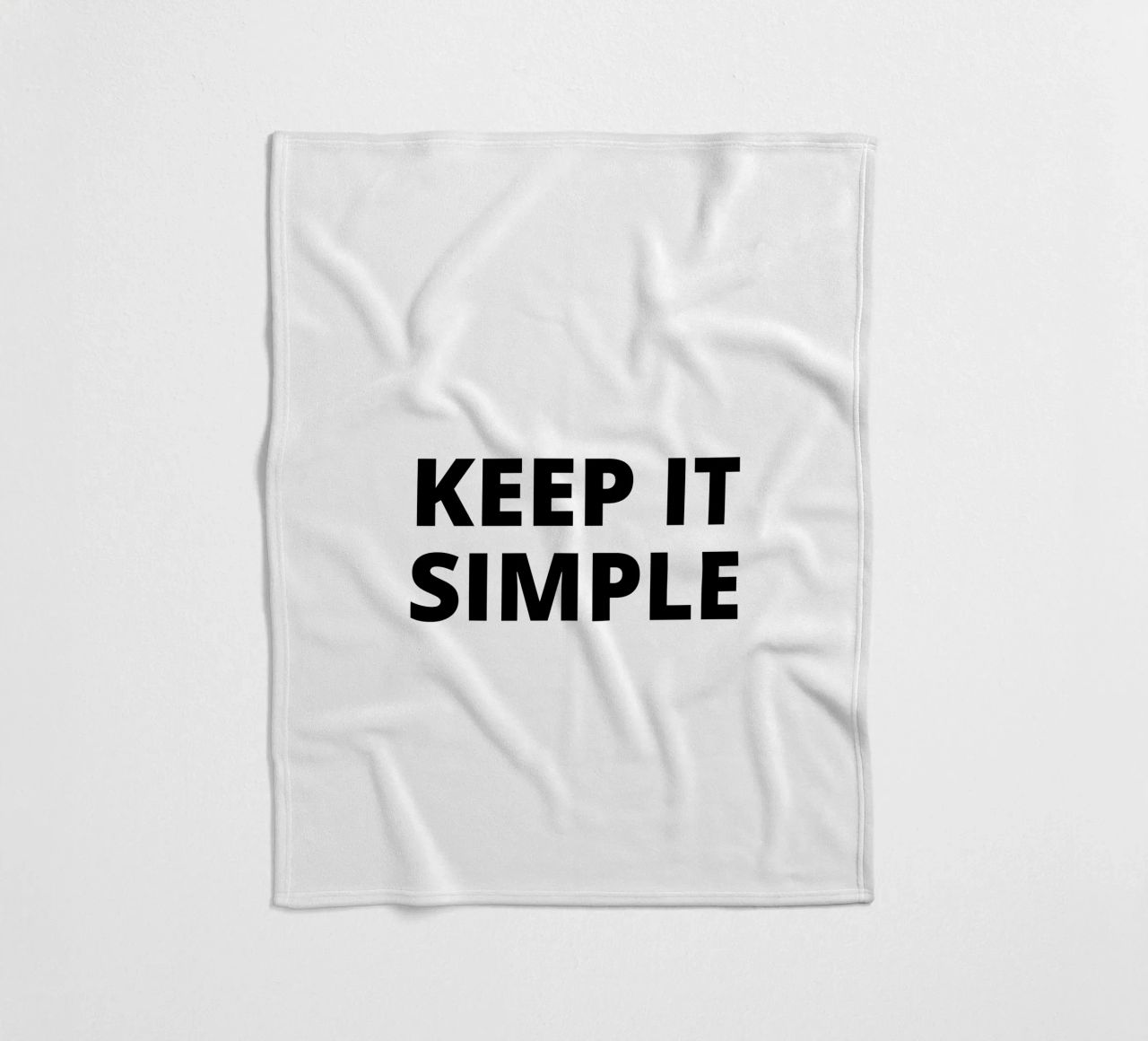 Keep it simple coperta in pile da Magnific