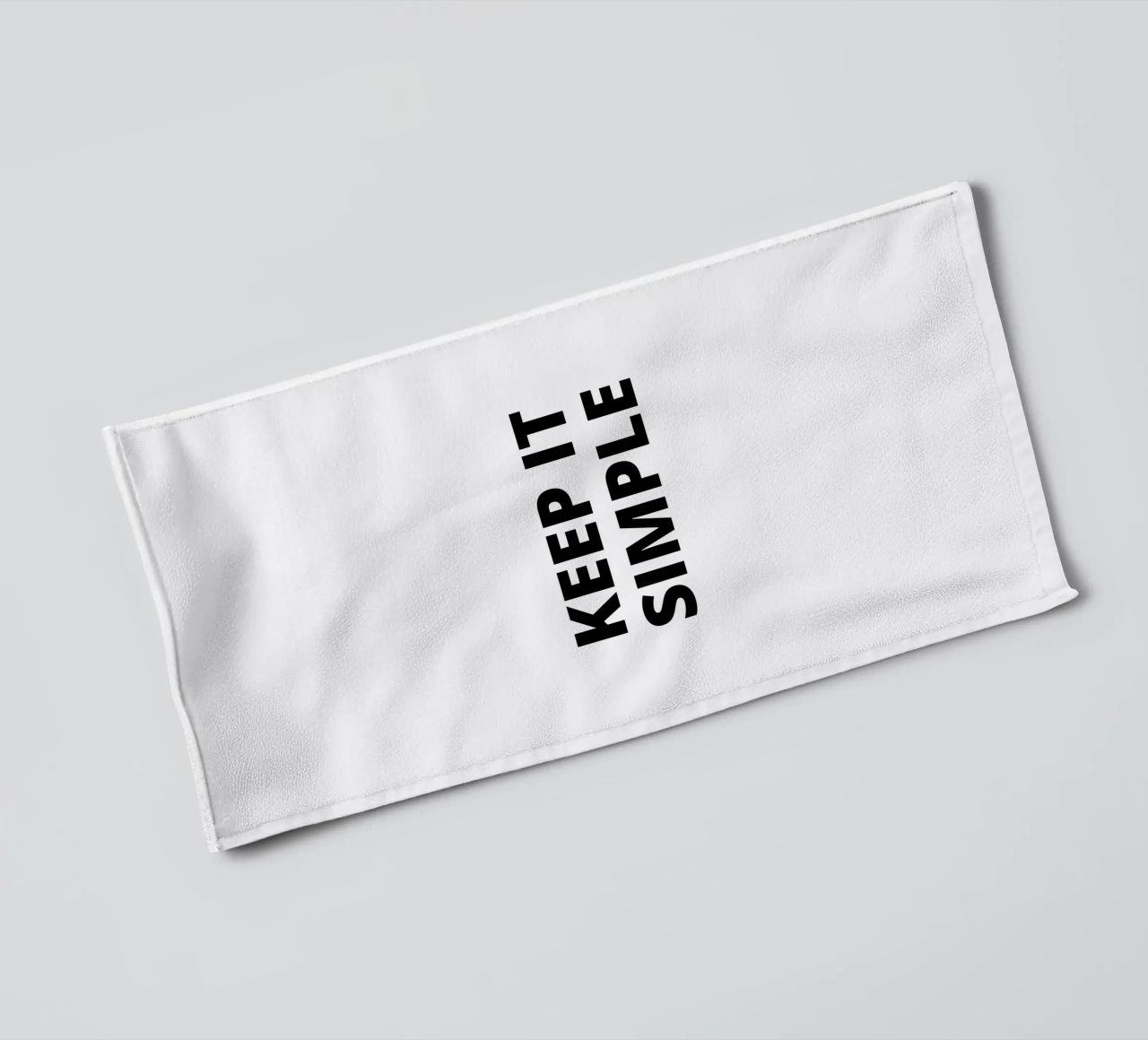 Keep it simple asciugamano da bagno da Magnific