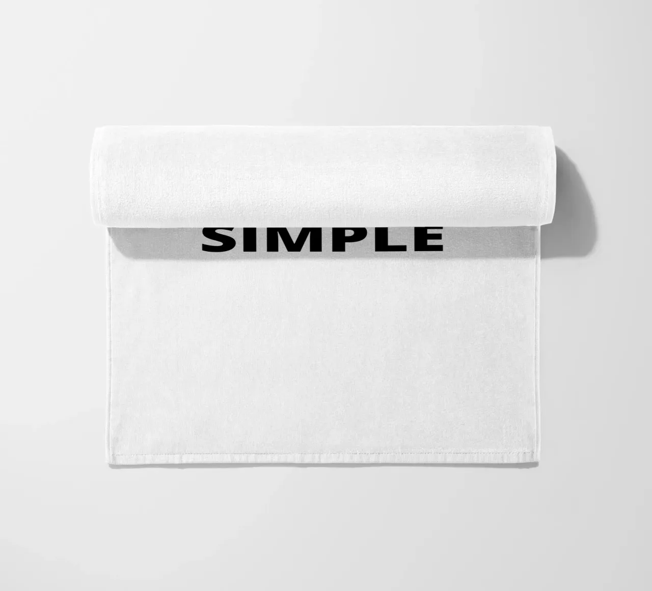 Keep it simple Strandtuch von Magnific