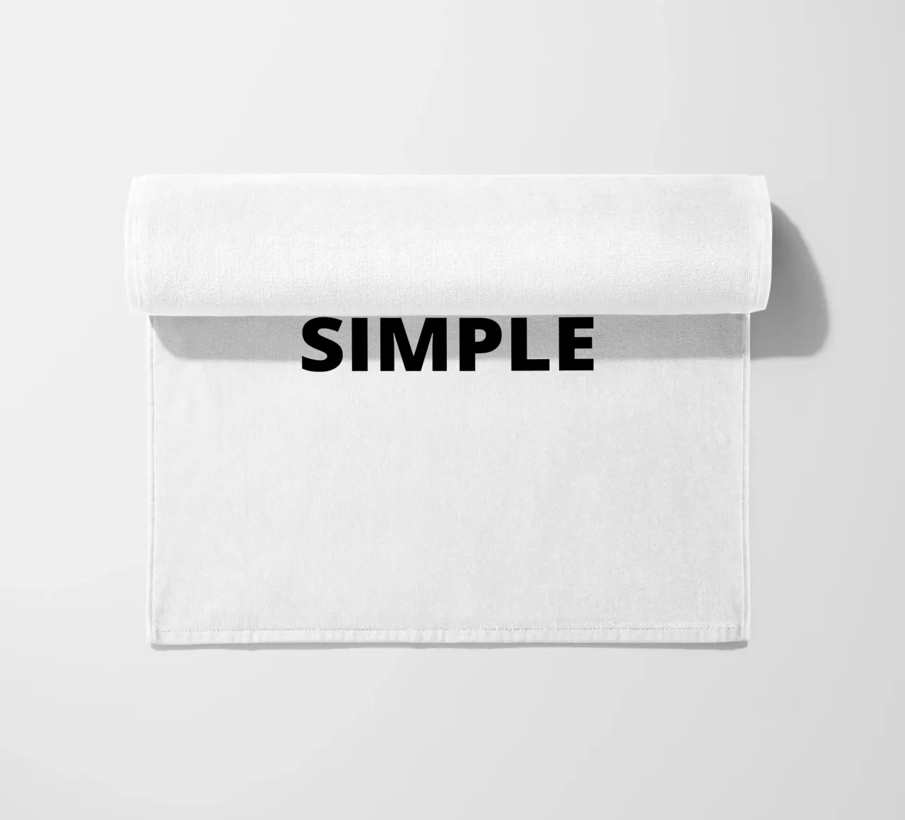 Keep it simple strandhanddoek van Magnific