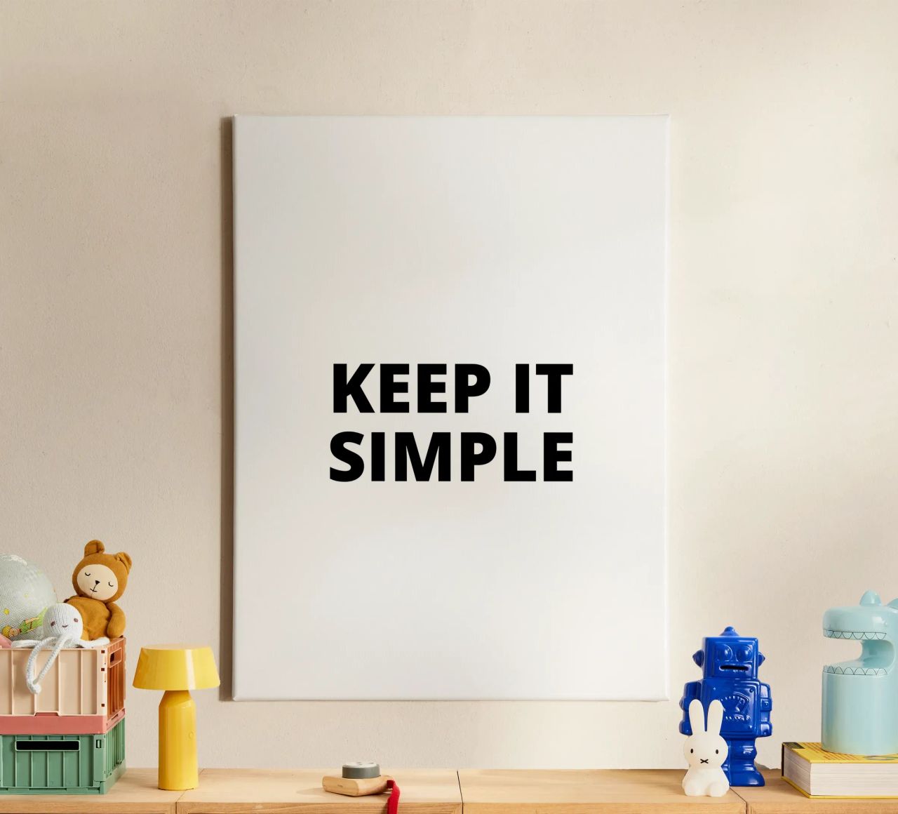 Keep it simple tela da Magnific