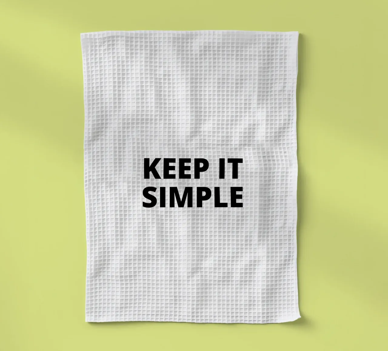 Keep it simple canovaccio da cucina da Magnific