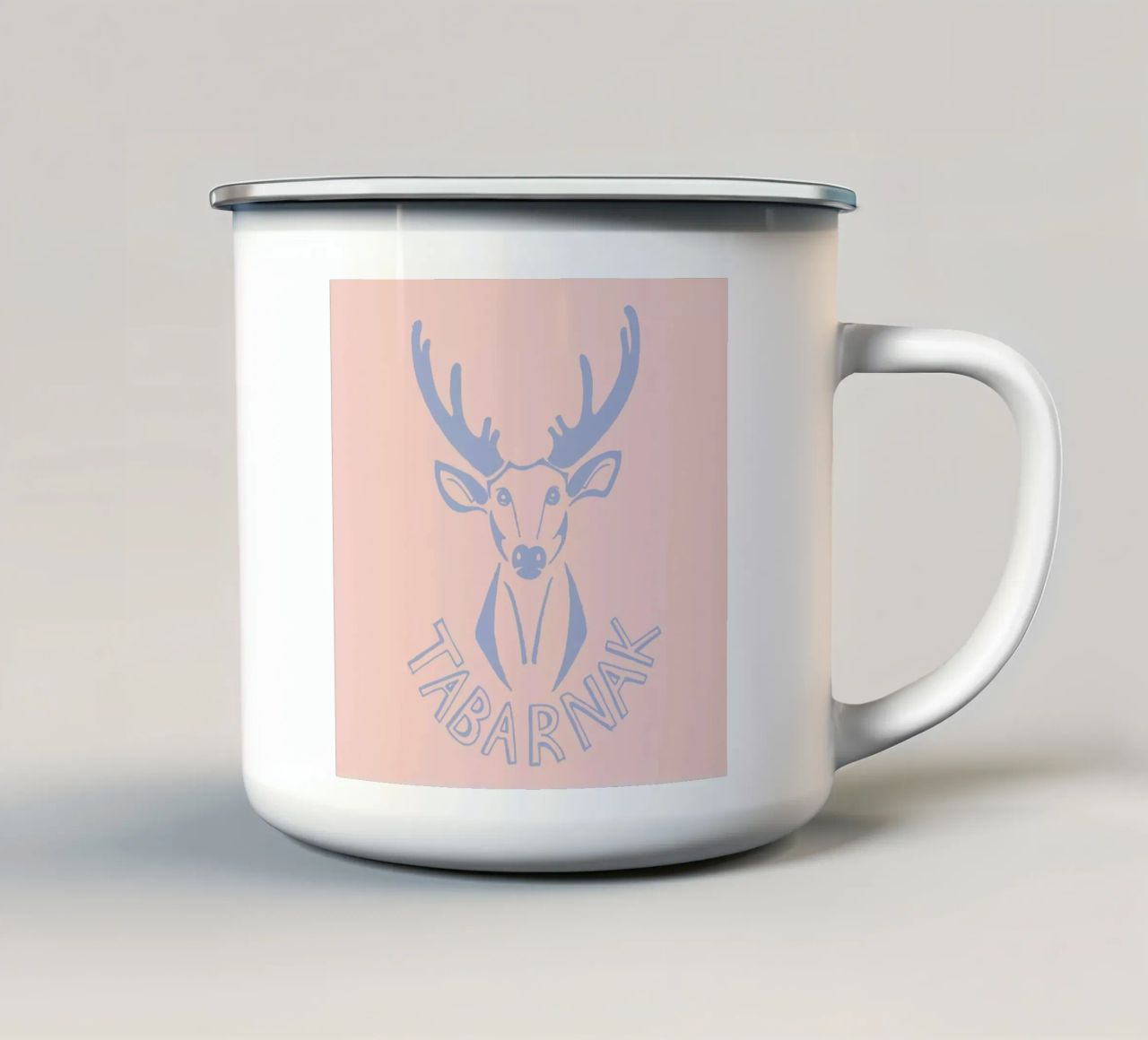 Tabarnak tazza in smalto da P'tit Vélo