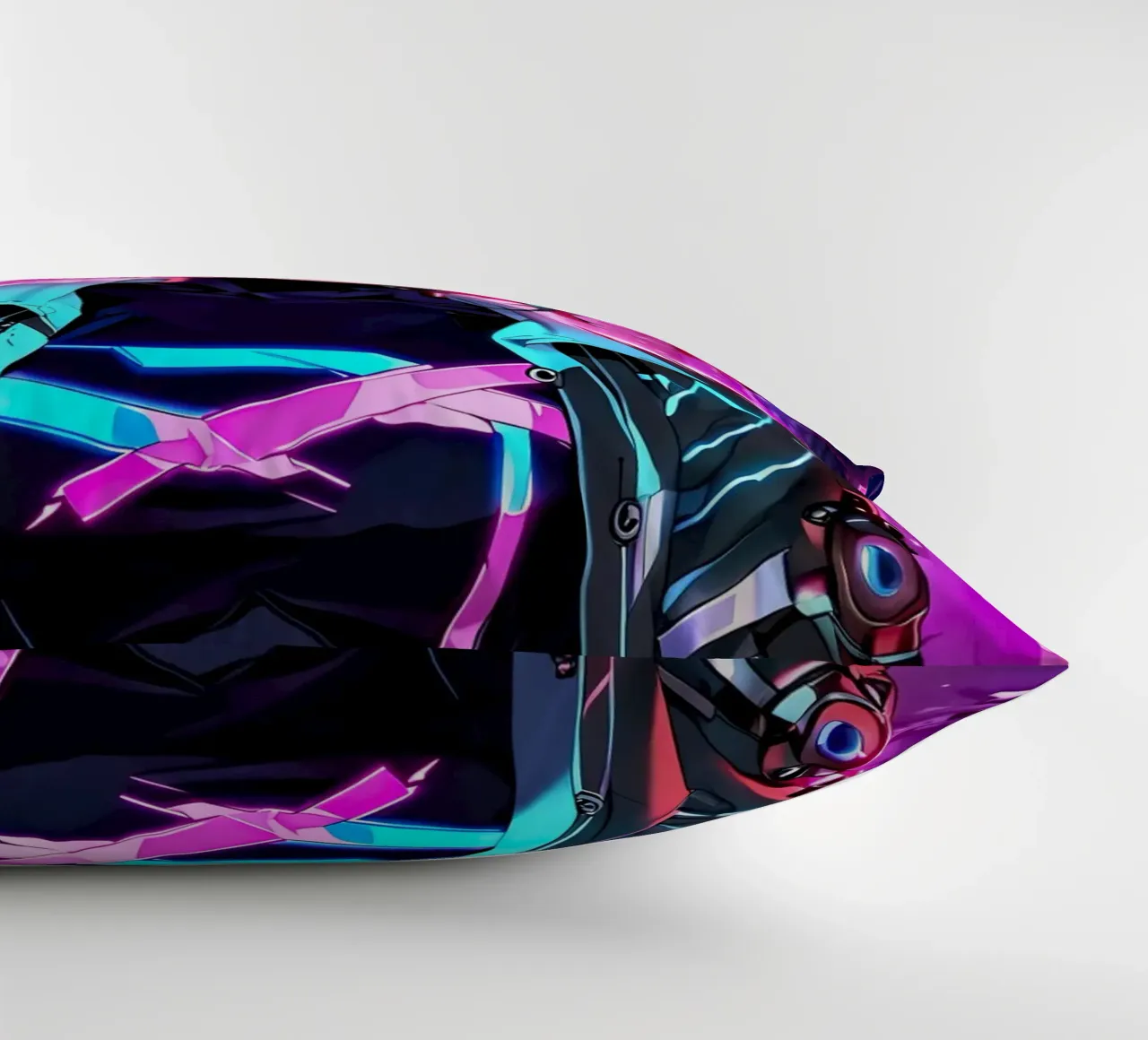 Ragazza Anime Cyberpunk cuscino da 🎁 ARTVI-SHOP