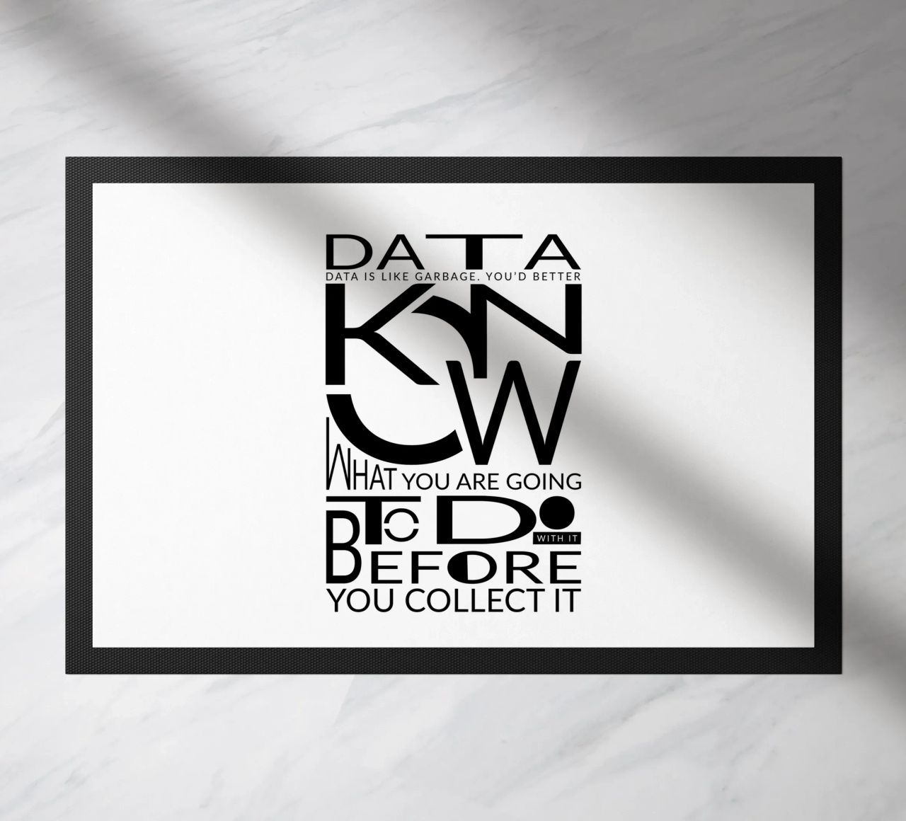 Data is like... zerbino da LIMITED EDITION LETTERS