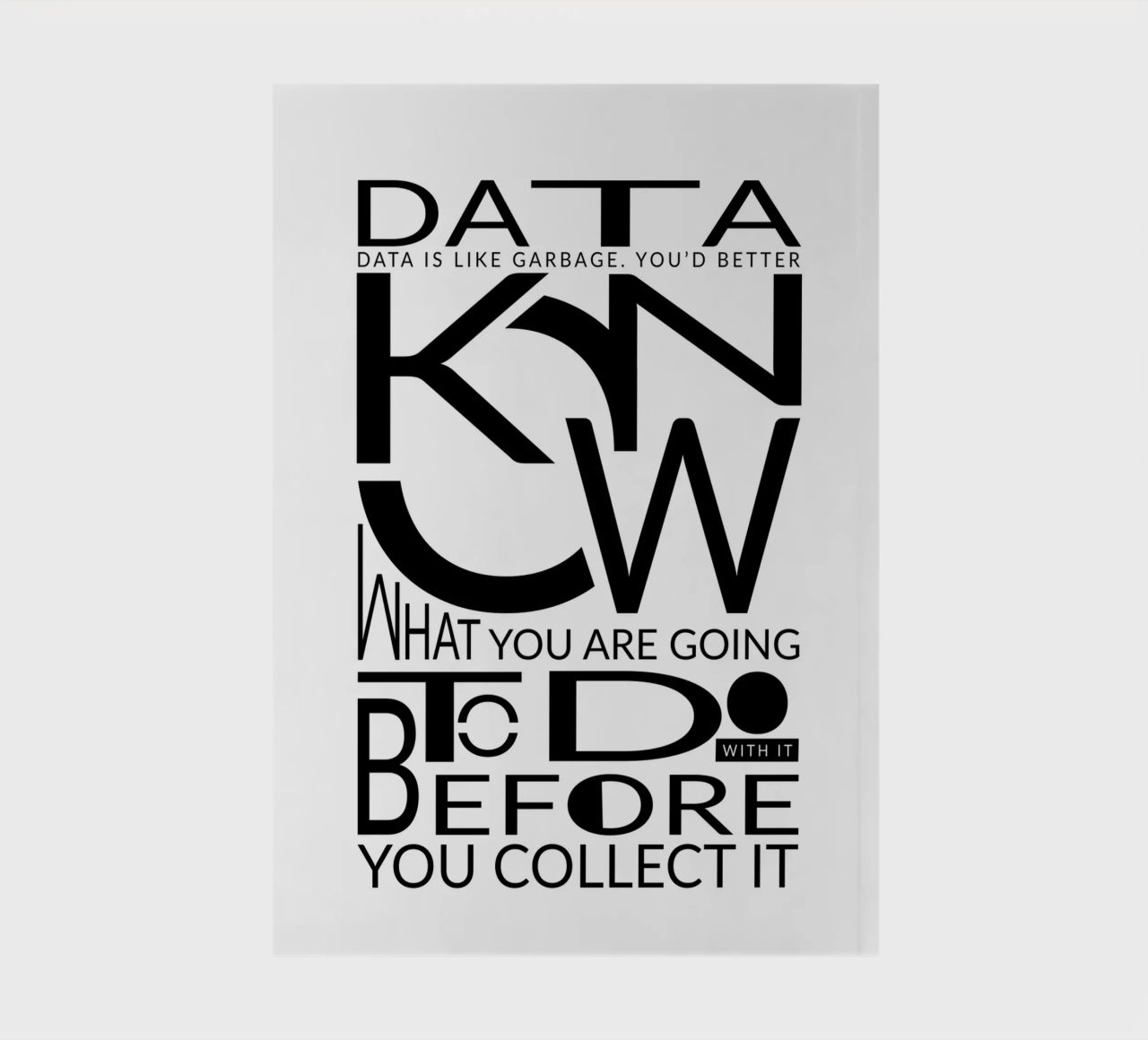 Data is like... diario da LIMITED EDITION LETTERS