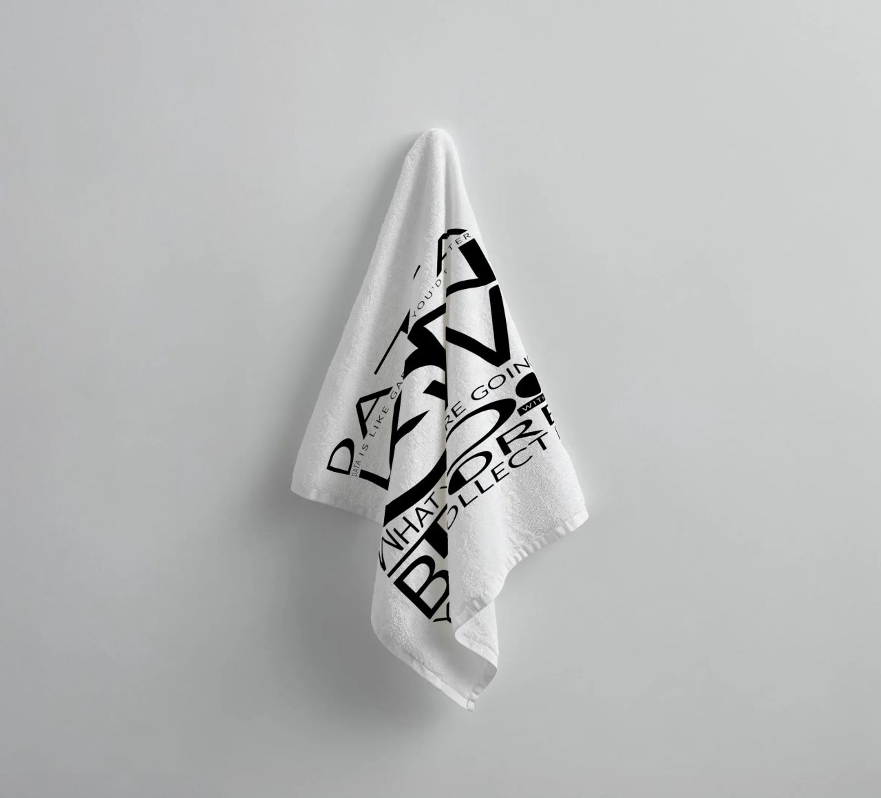 Data is like... Handtuch von LIMITED EDITION LETTERS