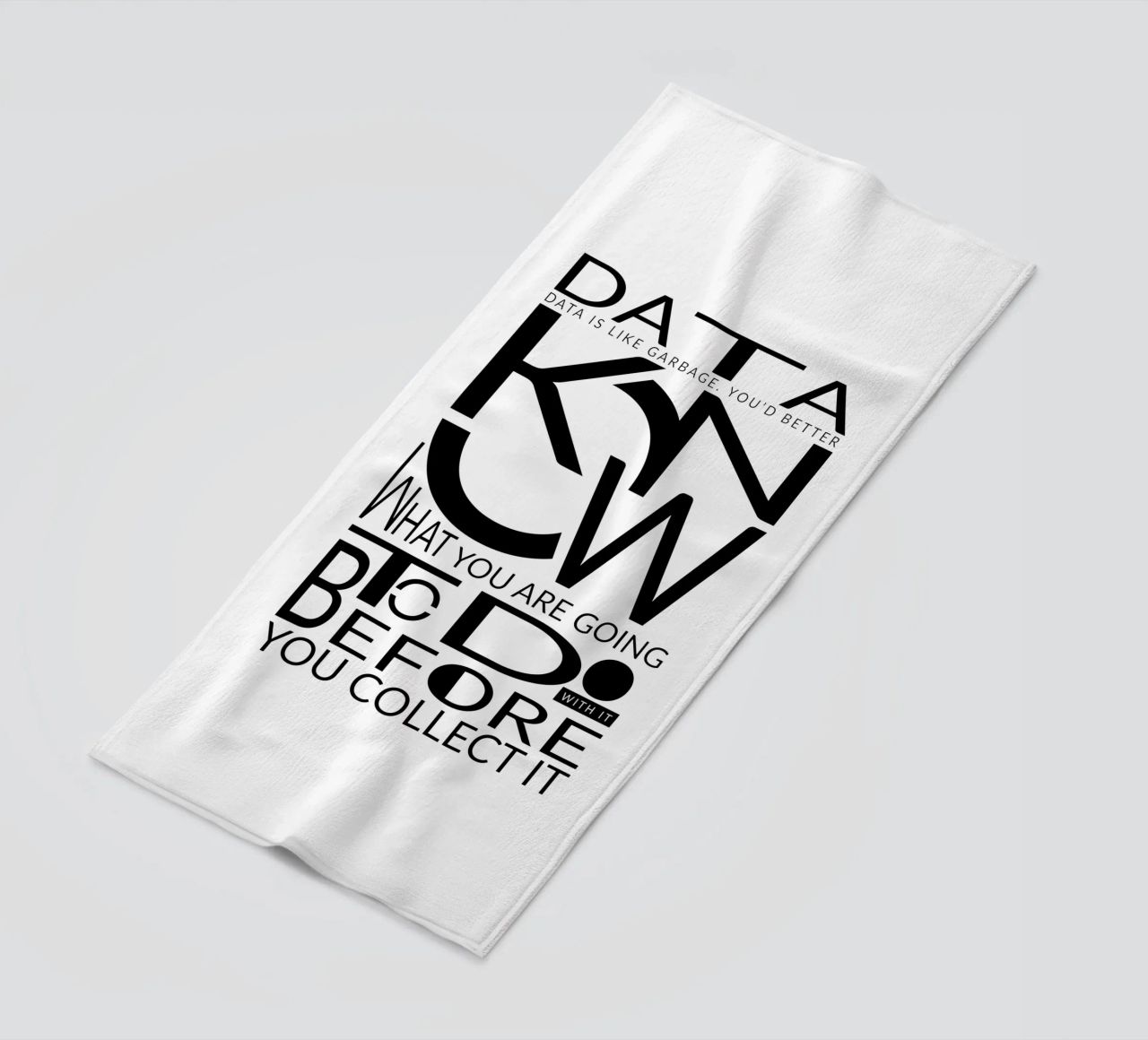 Data is like... telo mare da LIMITED EDITION LETTERS