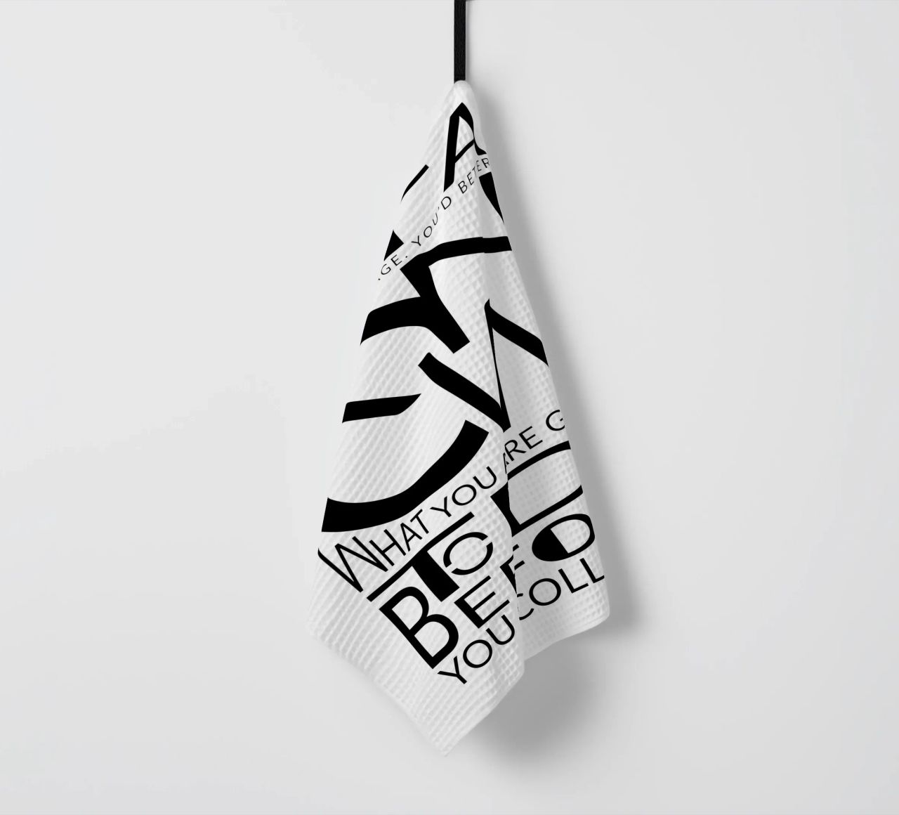 Data is like... Geschirrtuch von LIMITED EDITION LETTERS