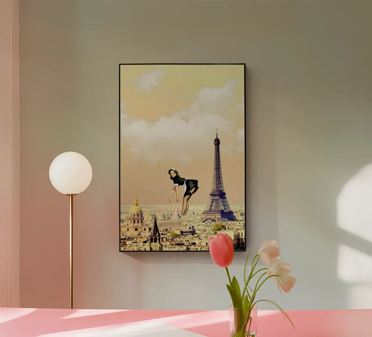 Paris Pinup plexiglass da Jason Brueck