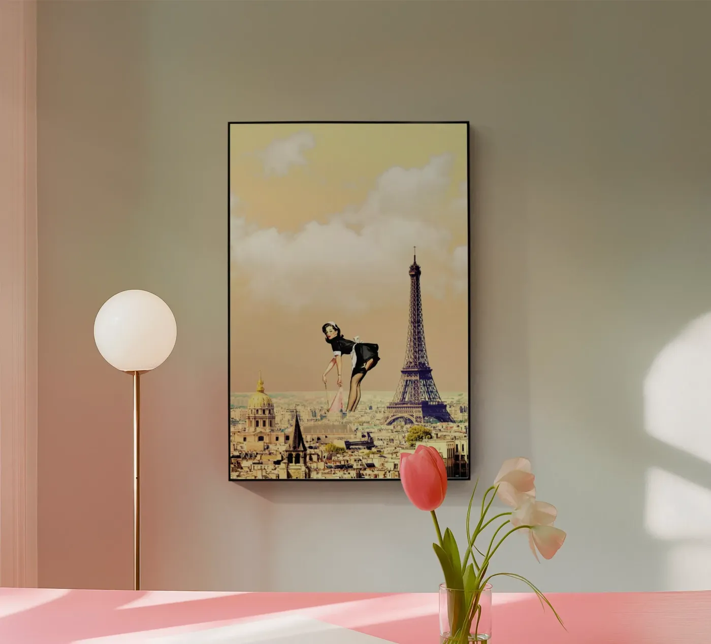 Paris Pinup plexiglass da Jason Brueck