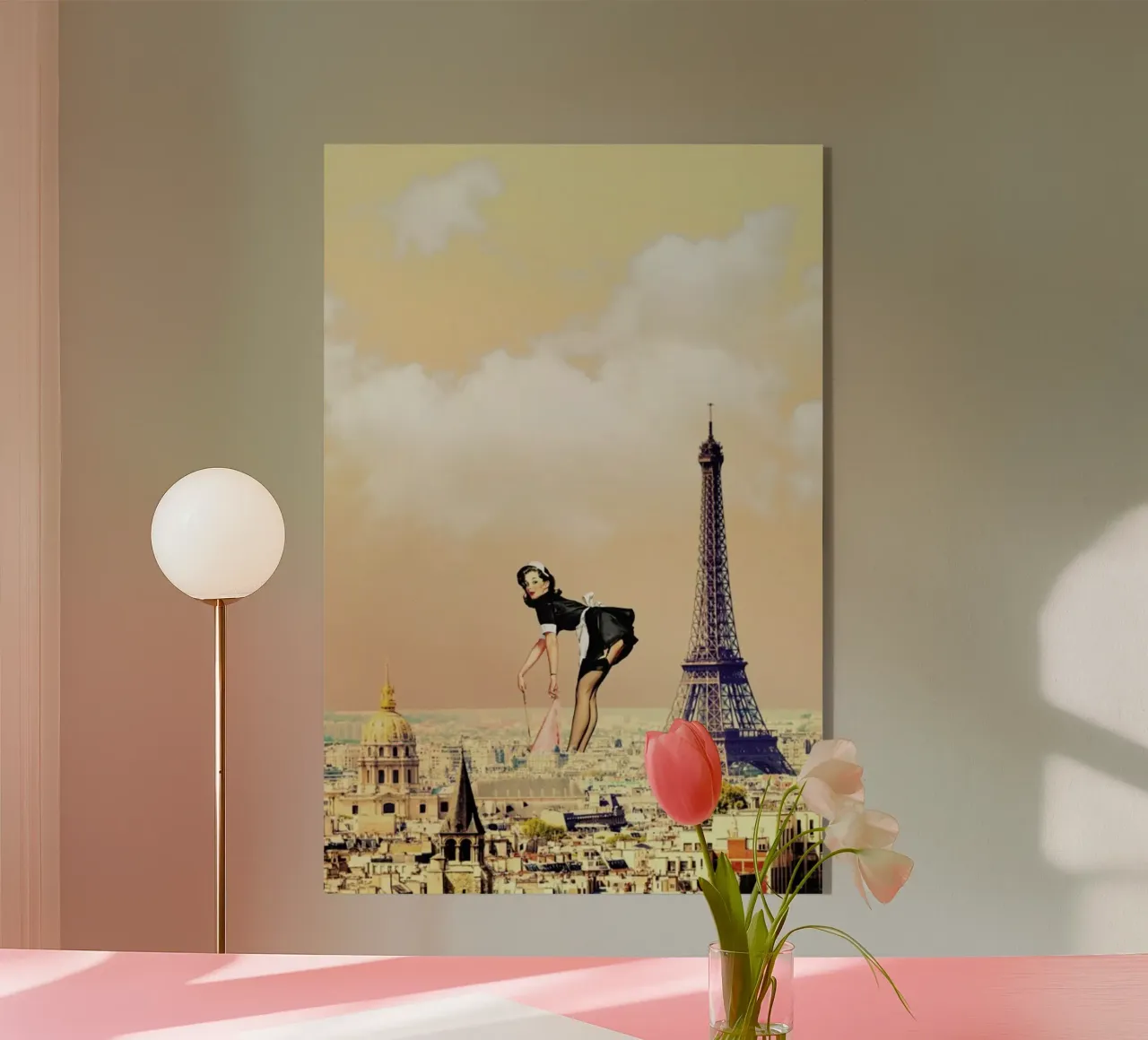 Paris Pinup plexiglass da Jason Brueck
