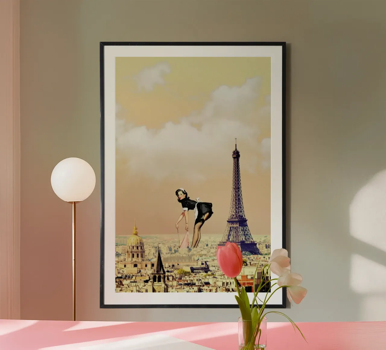Paris Pinup carta hahnemühle da Jason Brueck