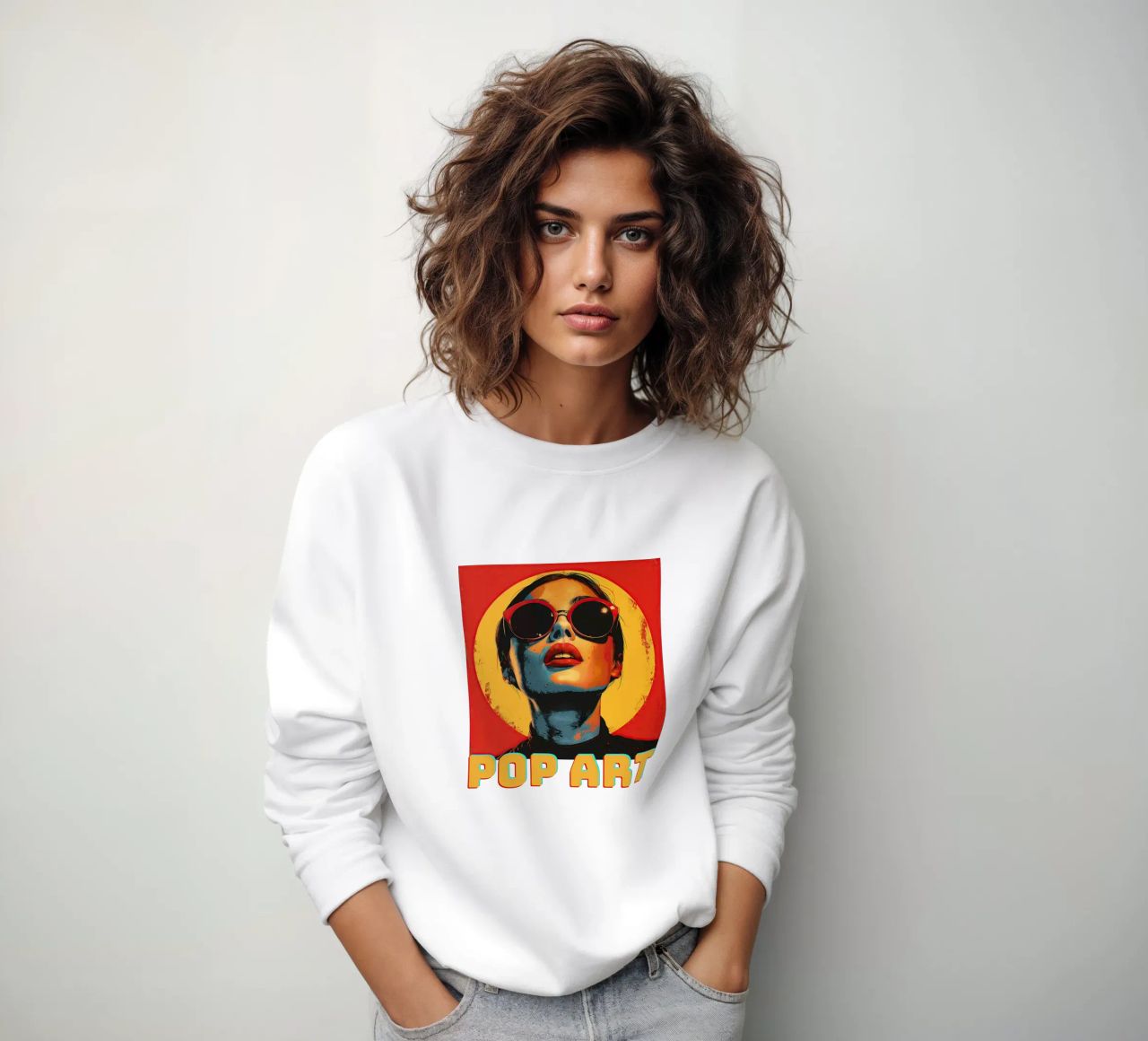 Pop Art sudadera de Nikis Art Studio