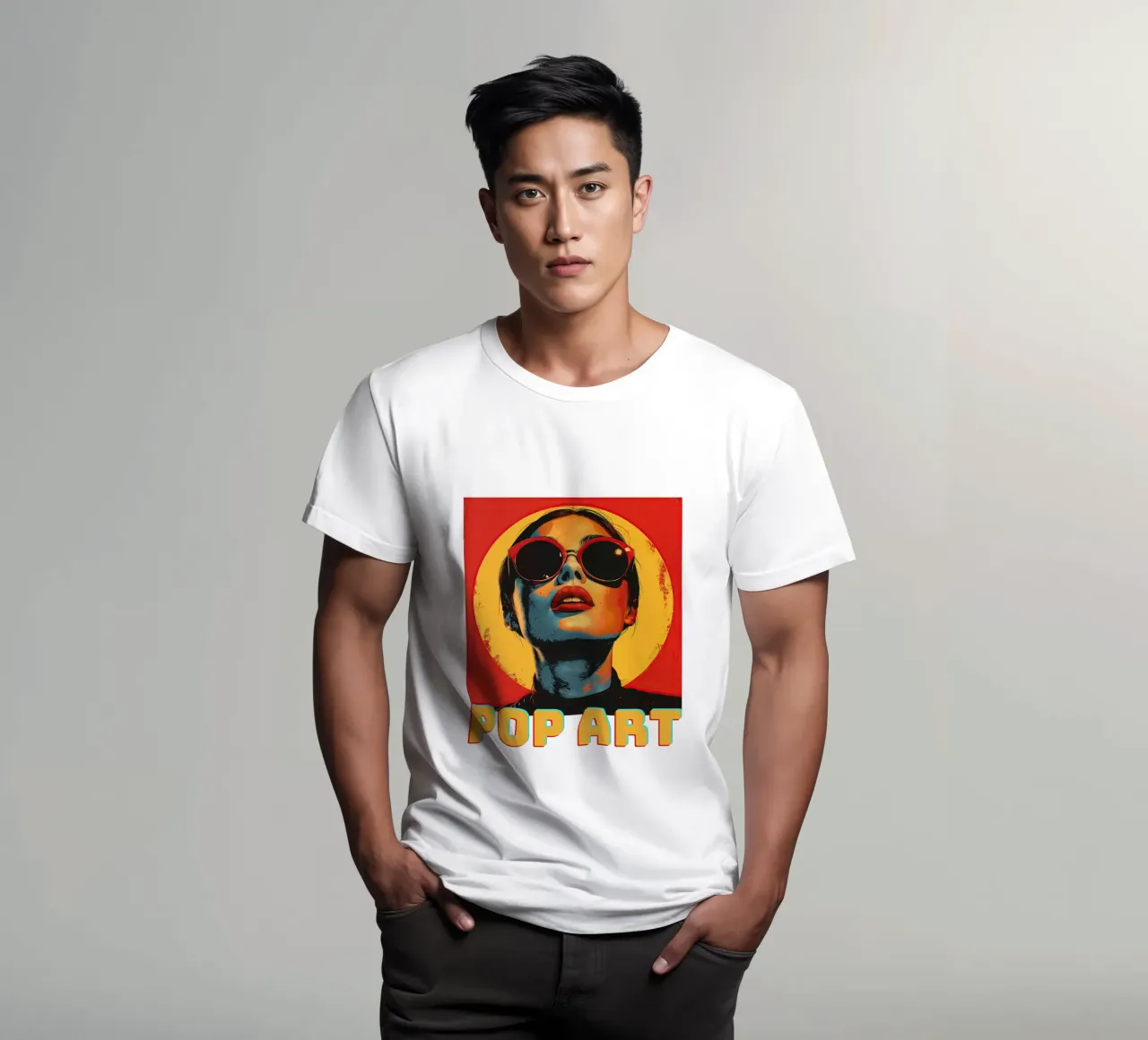 Pop Art t-shirt da Nikis Art Studio