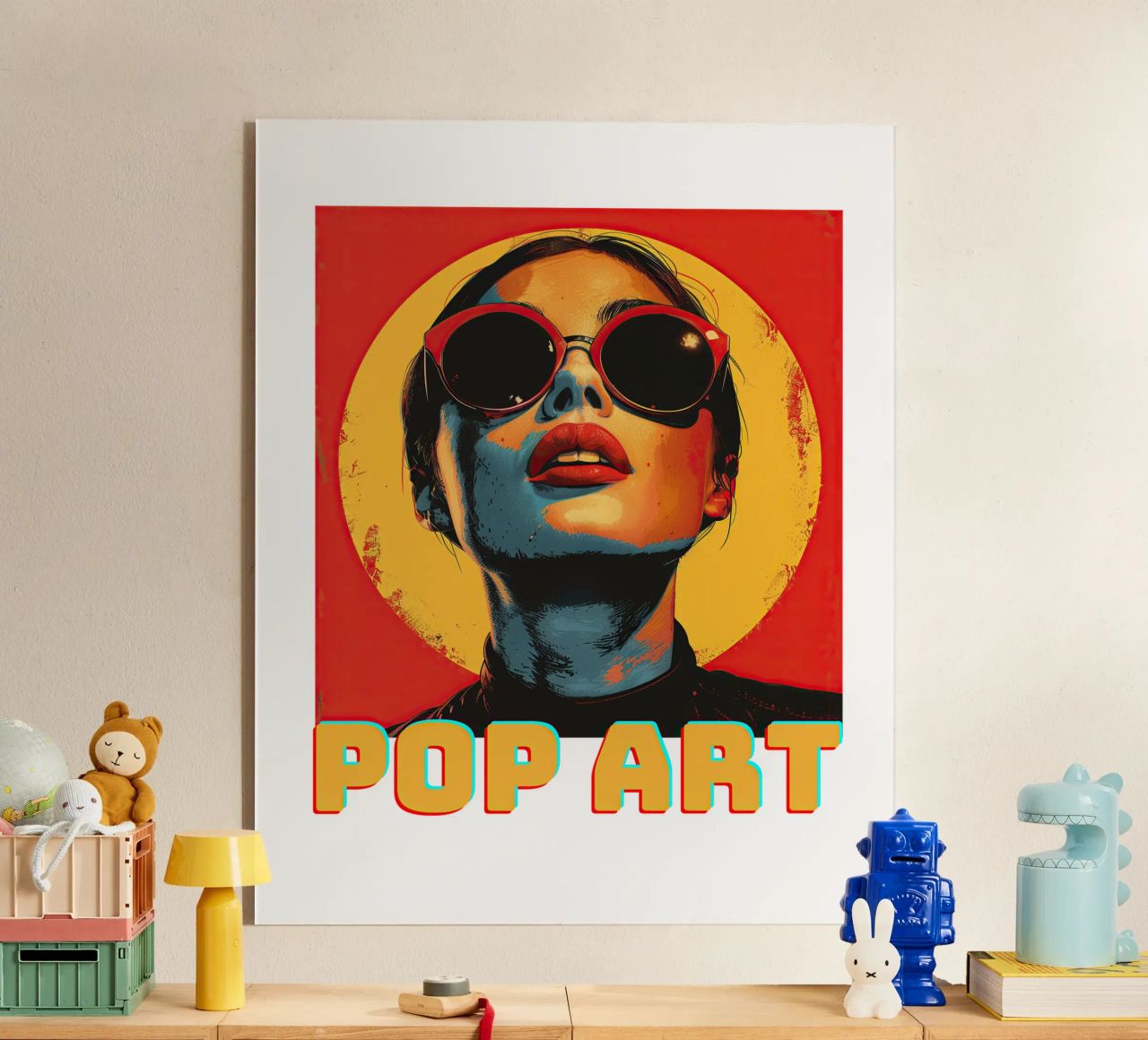 Pop Art metacrilato de Nikis Art Studio