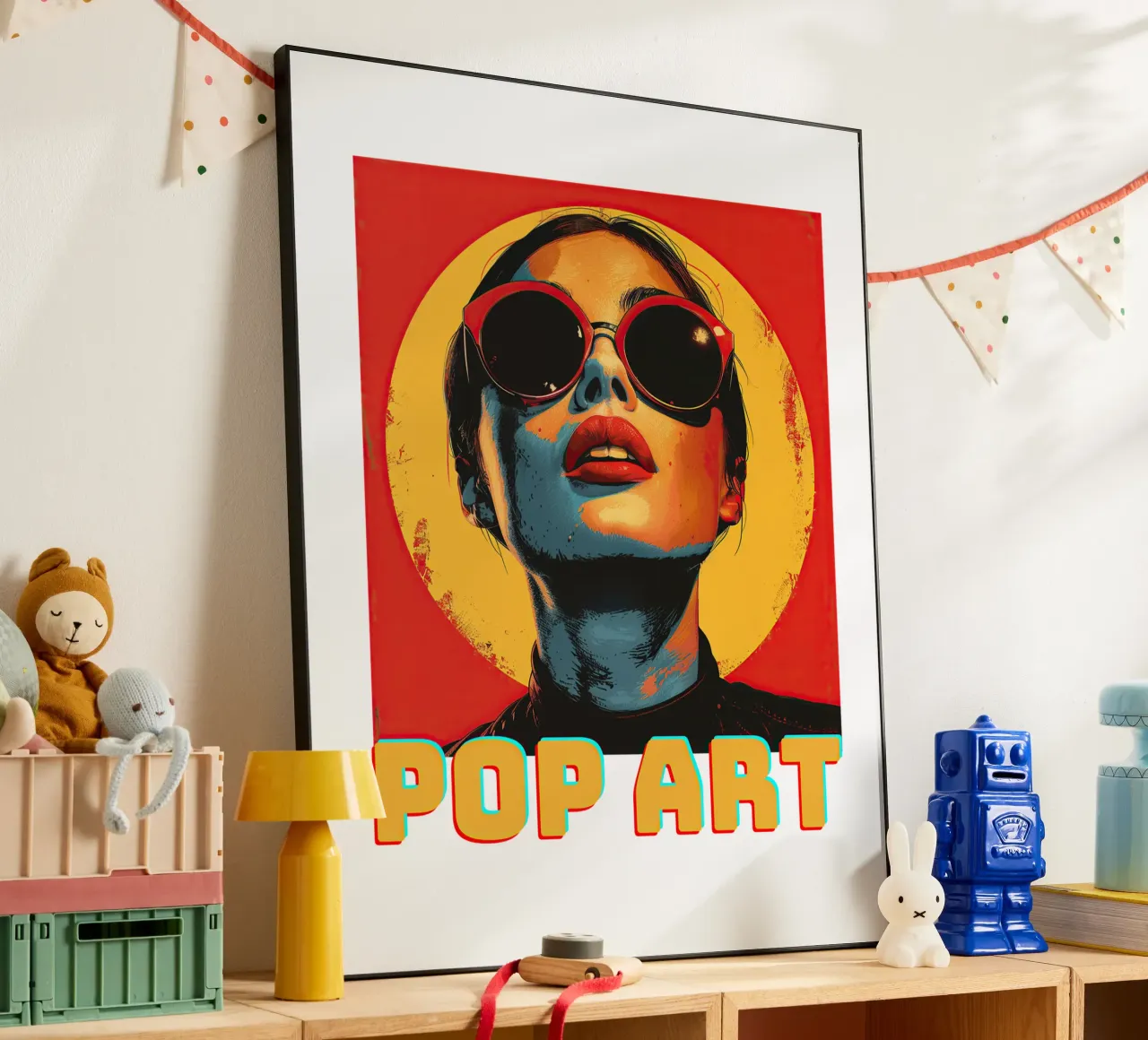 Pop Art alluminio dibond da Nikis Art Studio