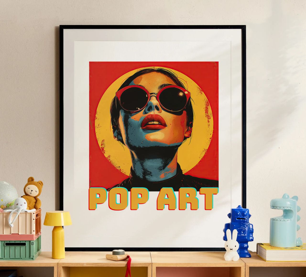 Pop Art Poster von Nikis Art Studio