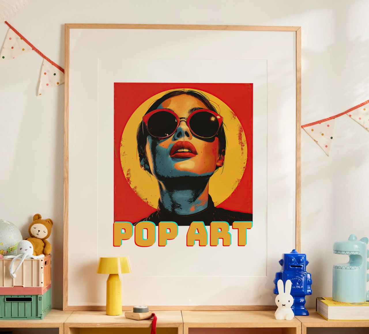 Pop Art Poster von Nikis Art Studio