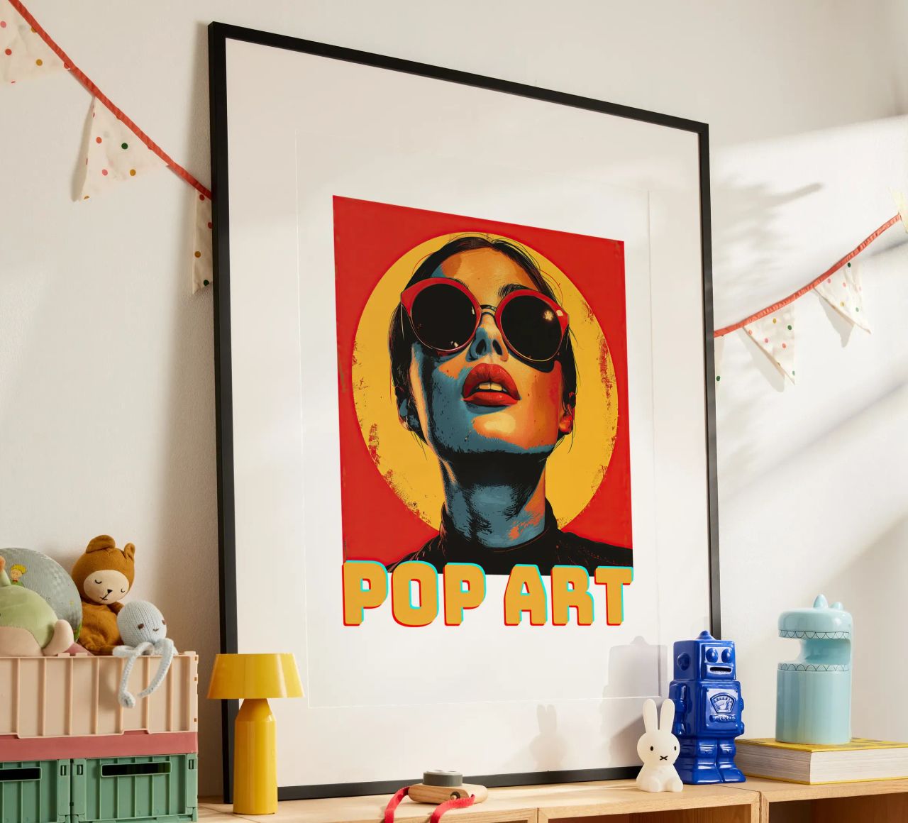 Pop Art Poster von Nikis Art Studio