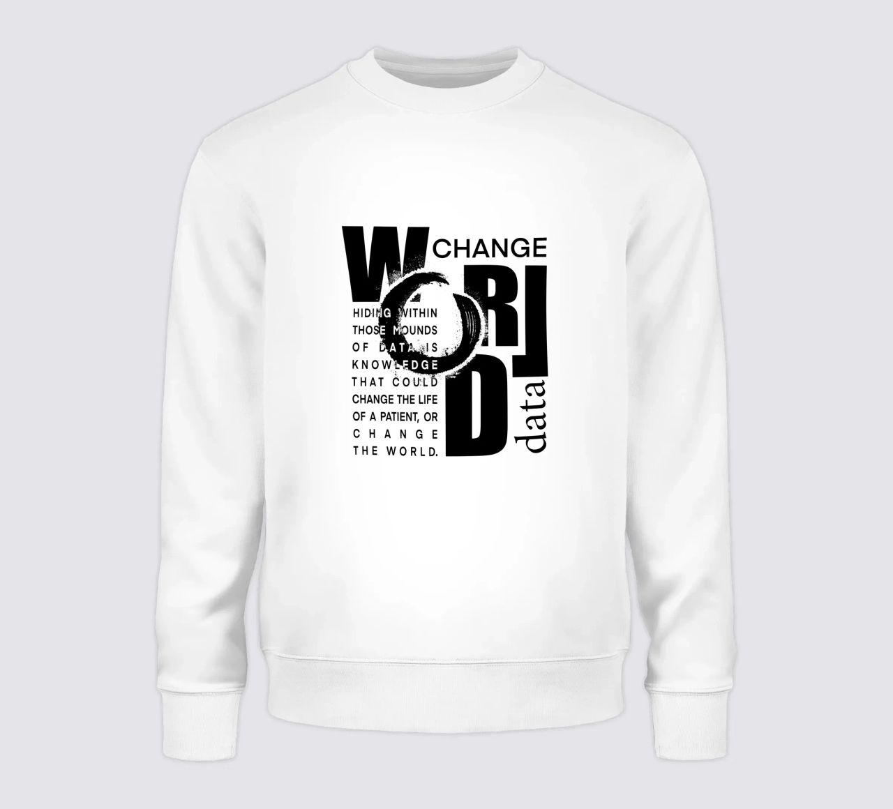 Data could change the world felpa da LIMITED EDITION LETTERS