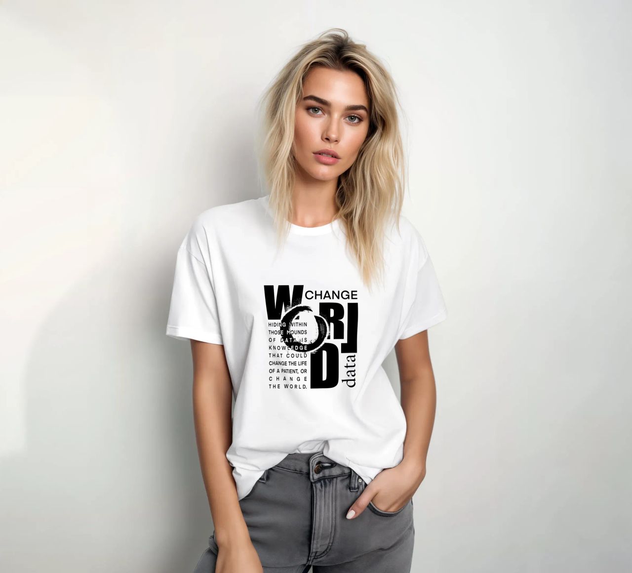 Data could change the world T-Shirt von LIMITED EDITION LETTERS