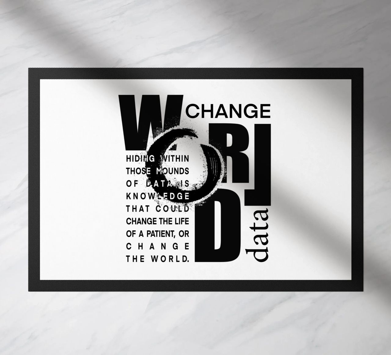 Data could change the world zerbino da LIMITED EDITION LETTERS