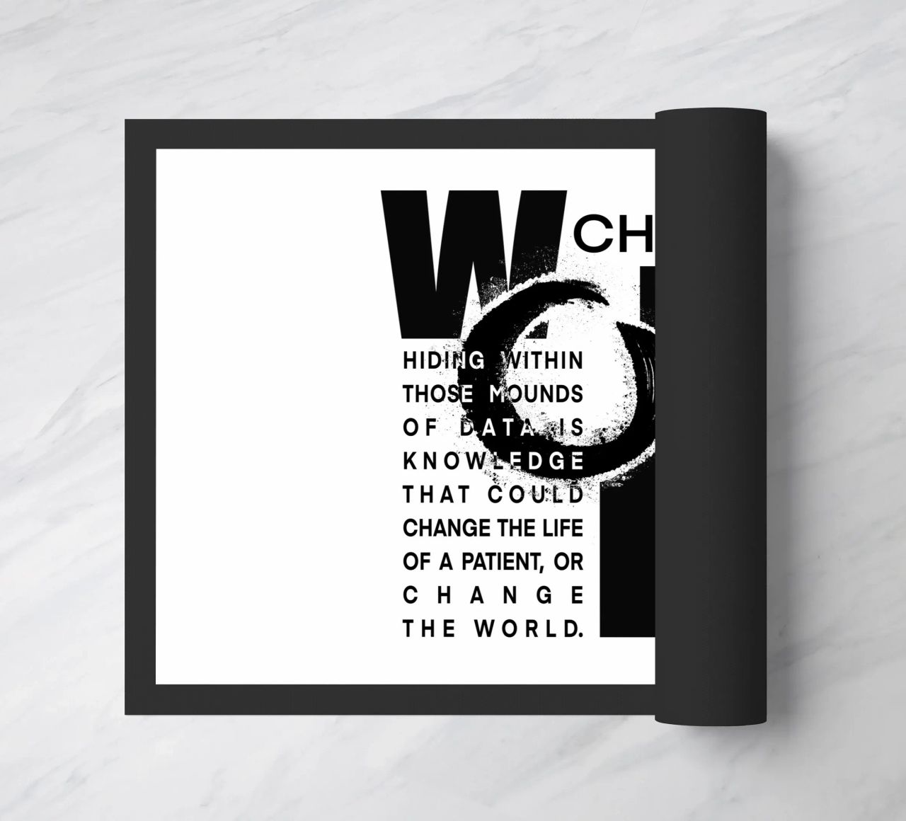 Data could change the world zerbino da LIMITED EDITION LETTERS