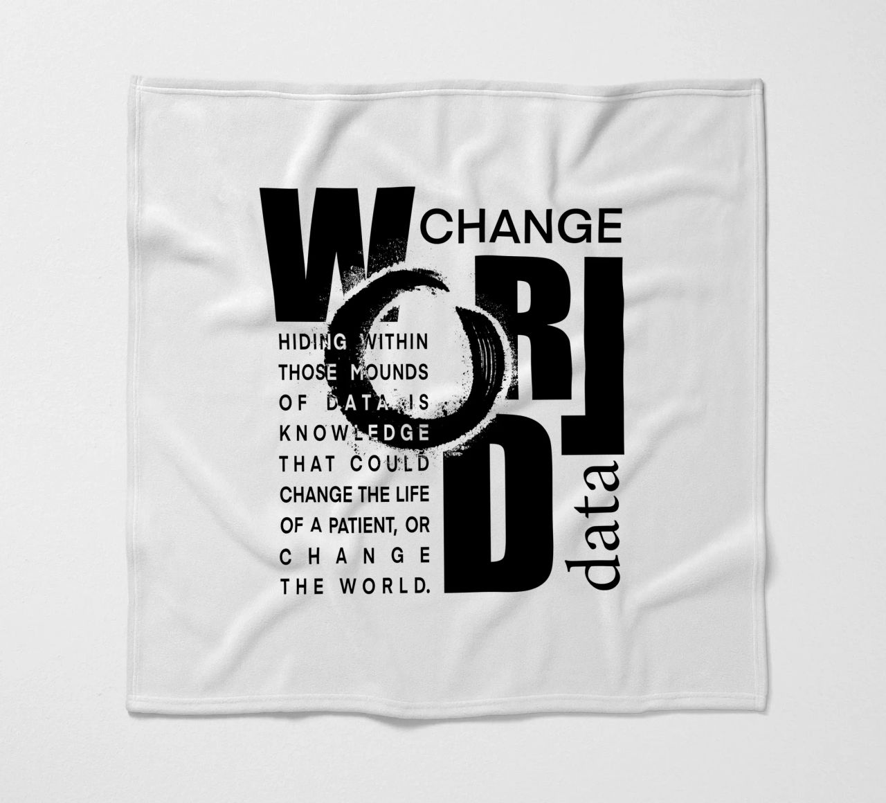Data could change the world coperta in pile da LIMITED EDITION LETTERS