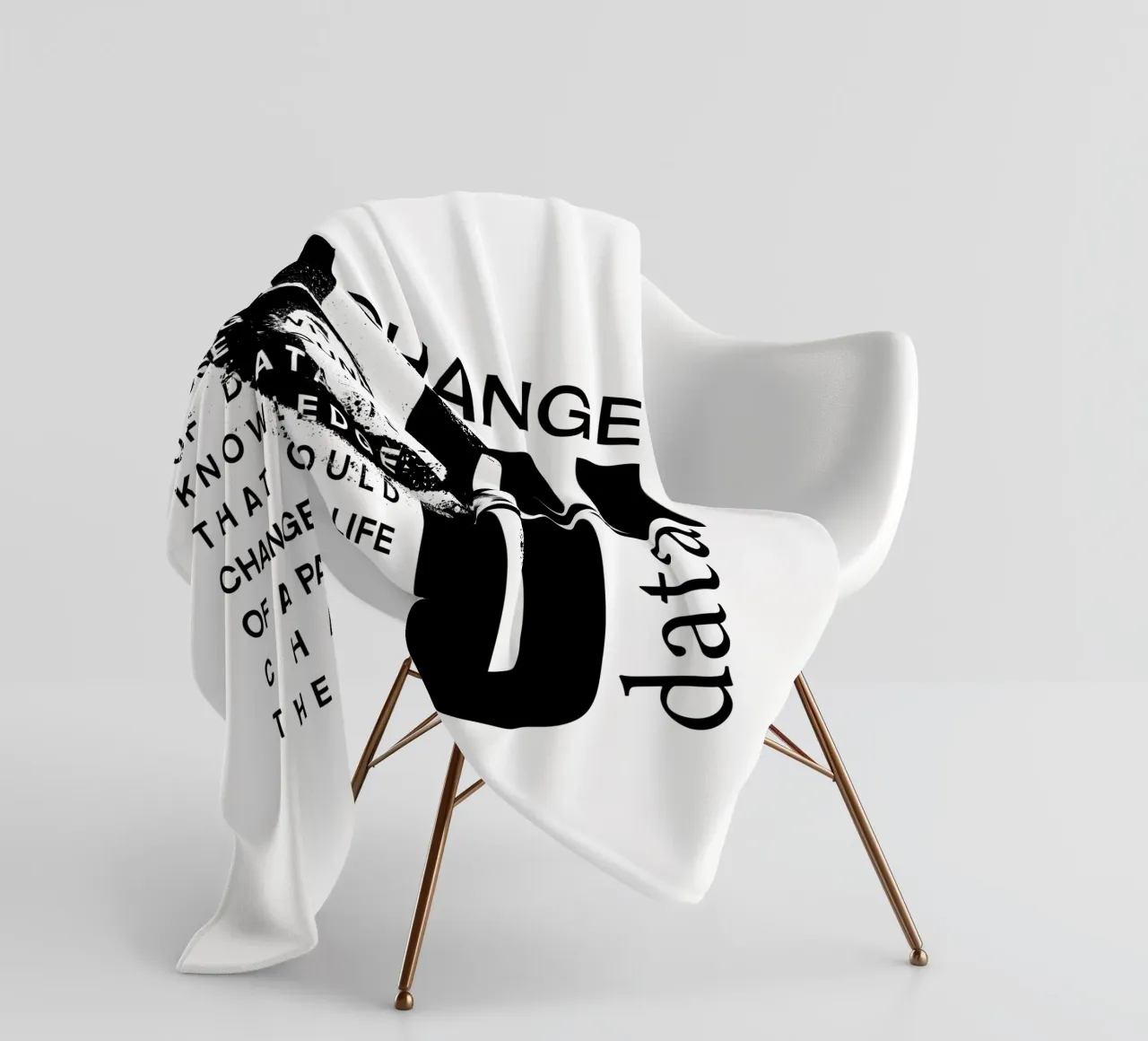 Data could change the world coperta in pile da LIMITED EDITION LETTERS