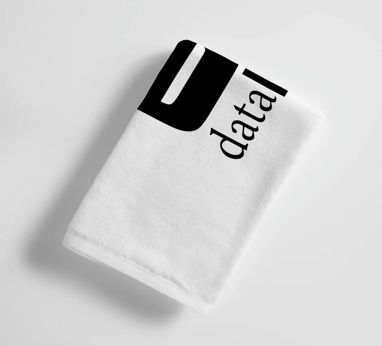 Data could change the world towel by LIMITED EDITION LETTERS