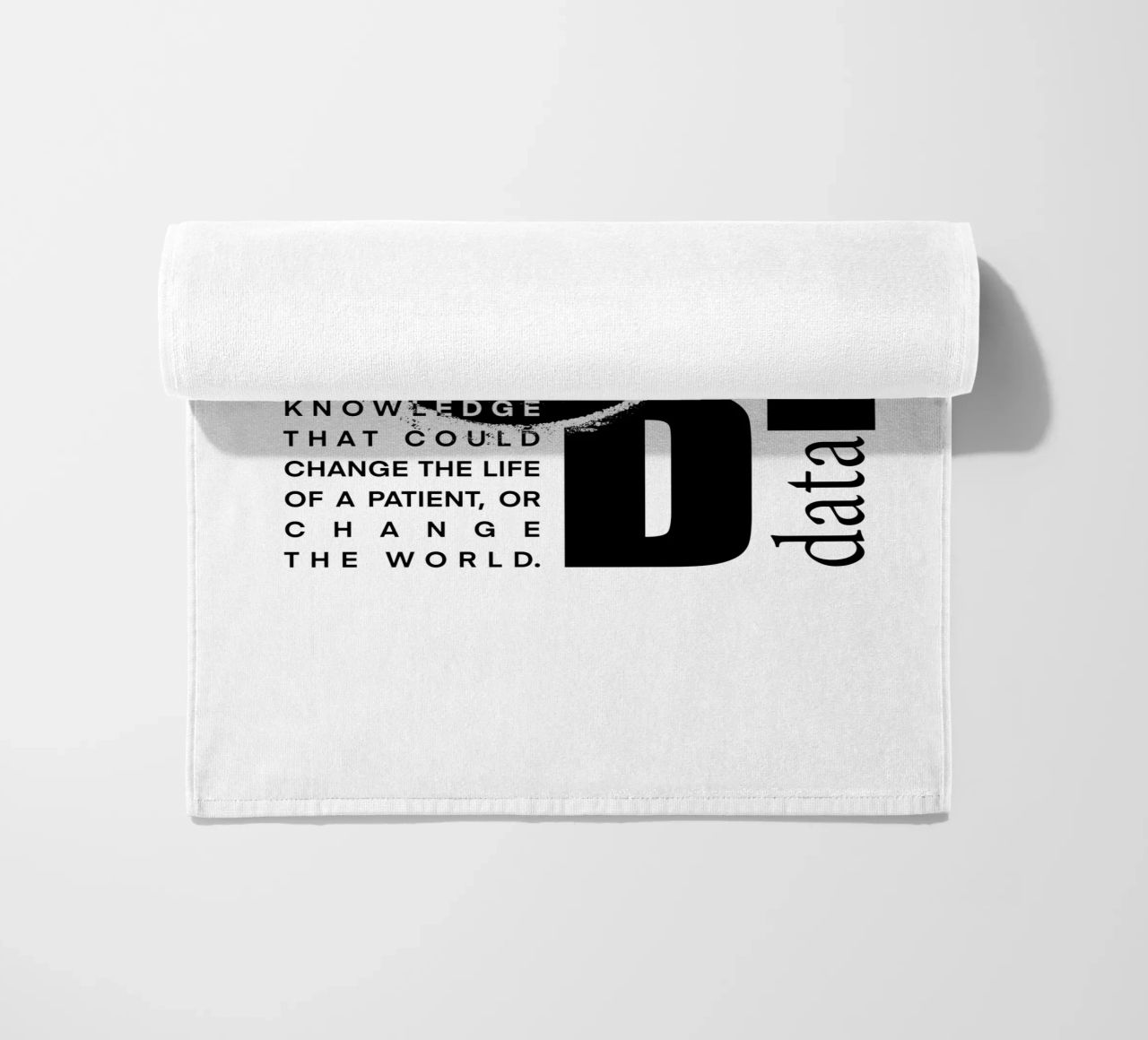 Data could change the world telo mare da LIMITED EDITION LETTERS