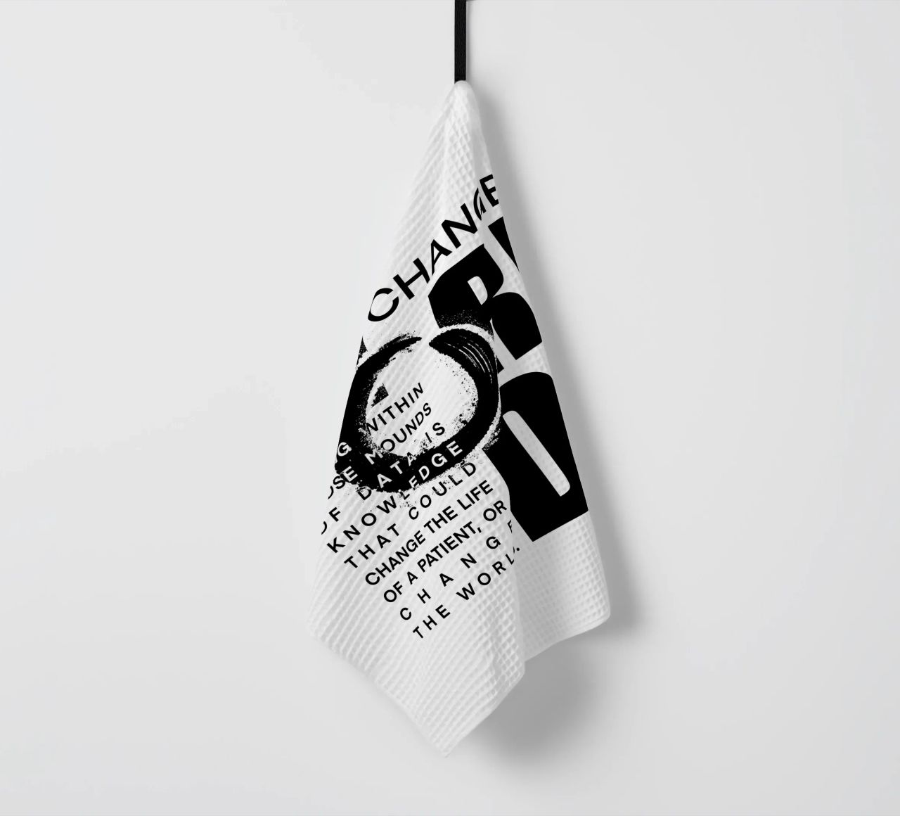 Data could change the world canovaccio da cucina da LIMITED EDITION LETTERS