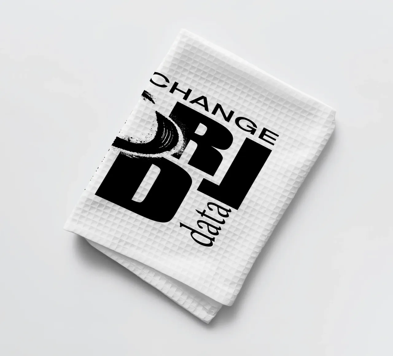 Data could change the world torchon de LIMITED EDITION LETTERS