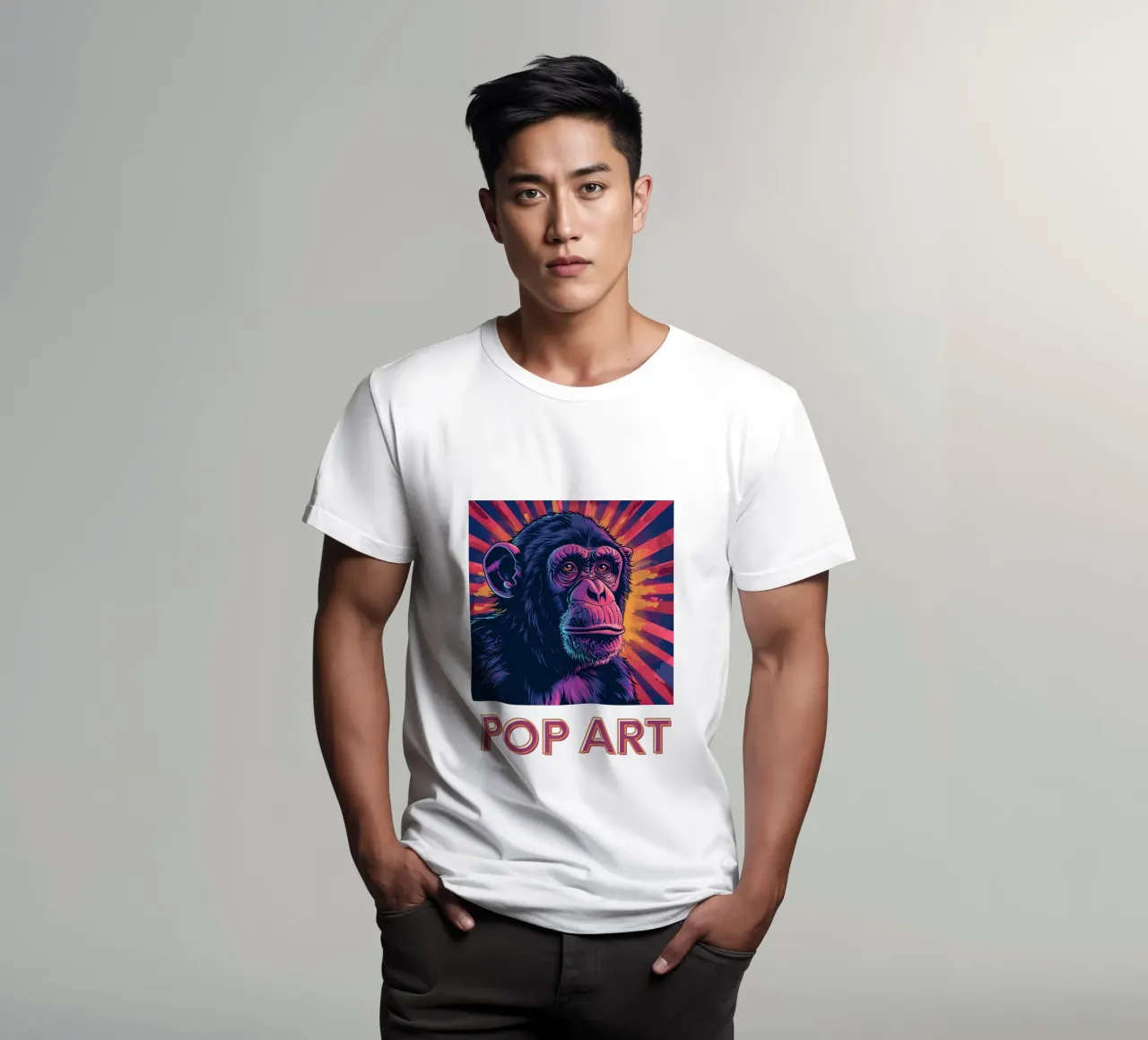 Pop Art t-shirt da Nikis Art Studio