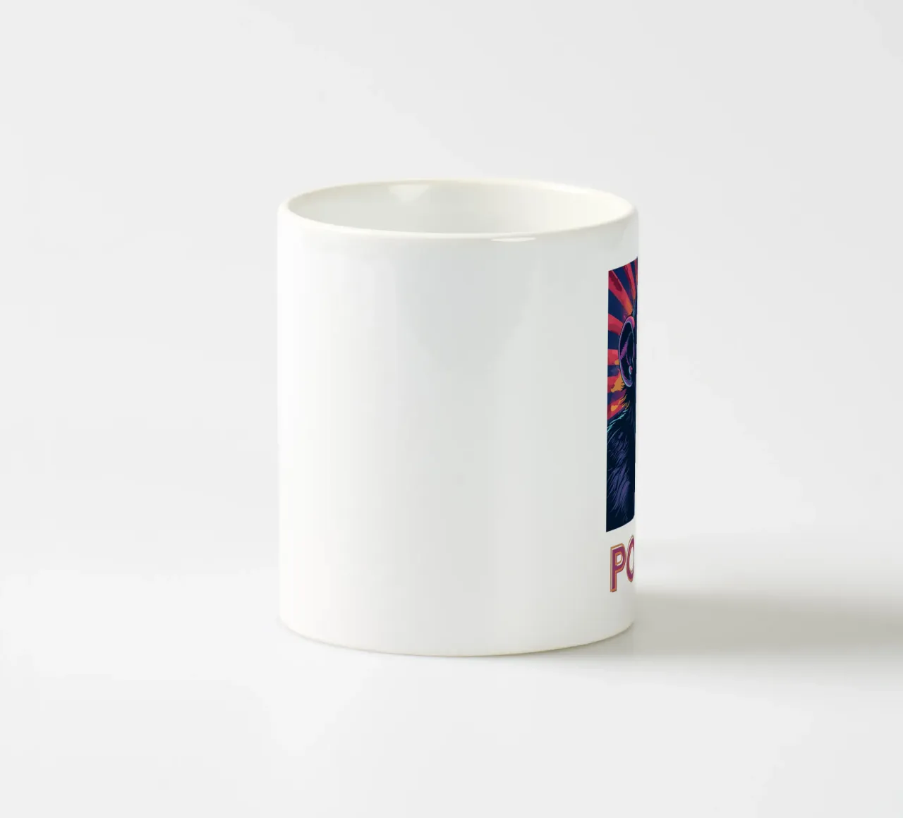 Pop Art tazza in ceramica da Nikis Art Studio