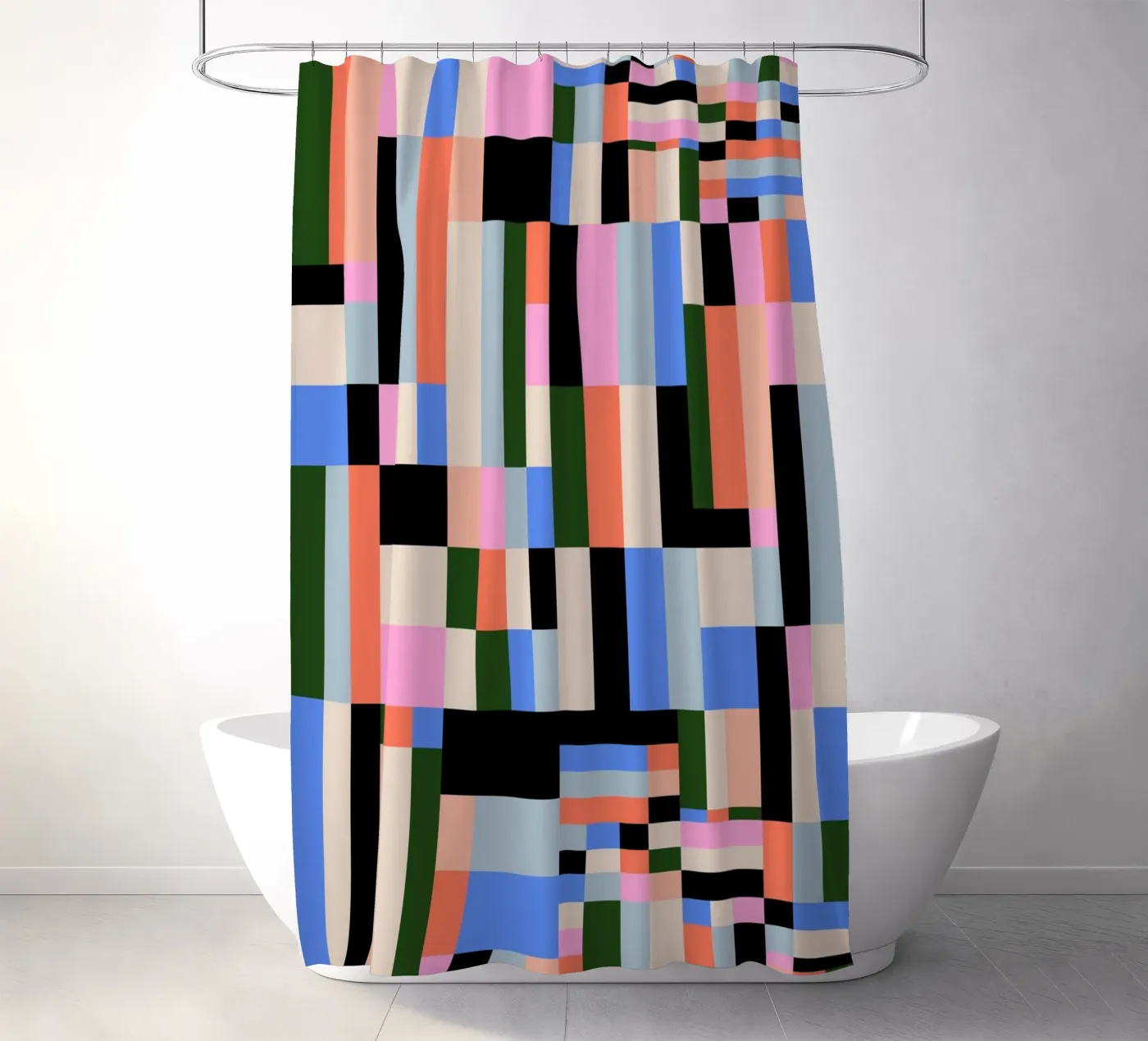 Pixel Zone Duschvorhang von susanapaz