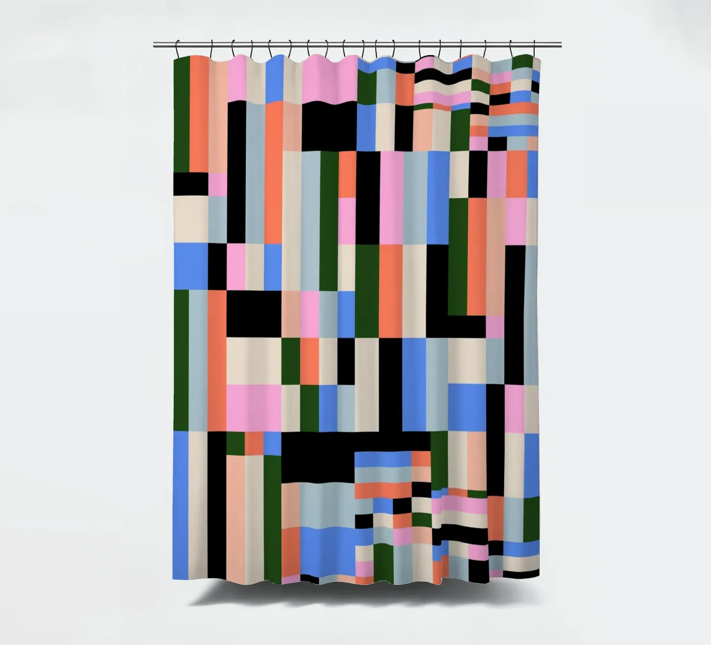Pixel Zone Duschvorhang von susanapaz