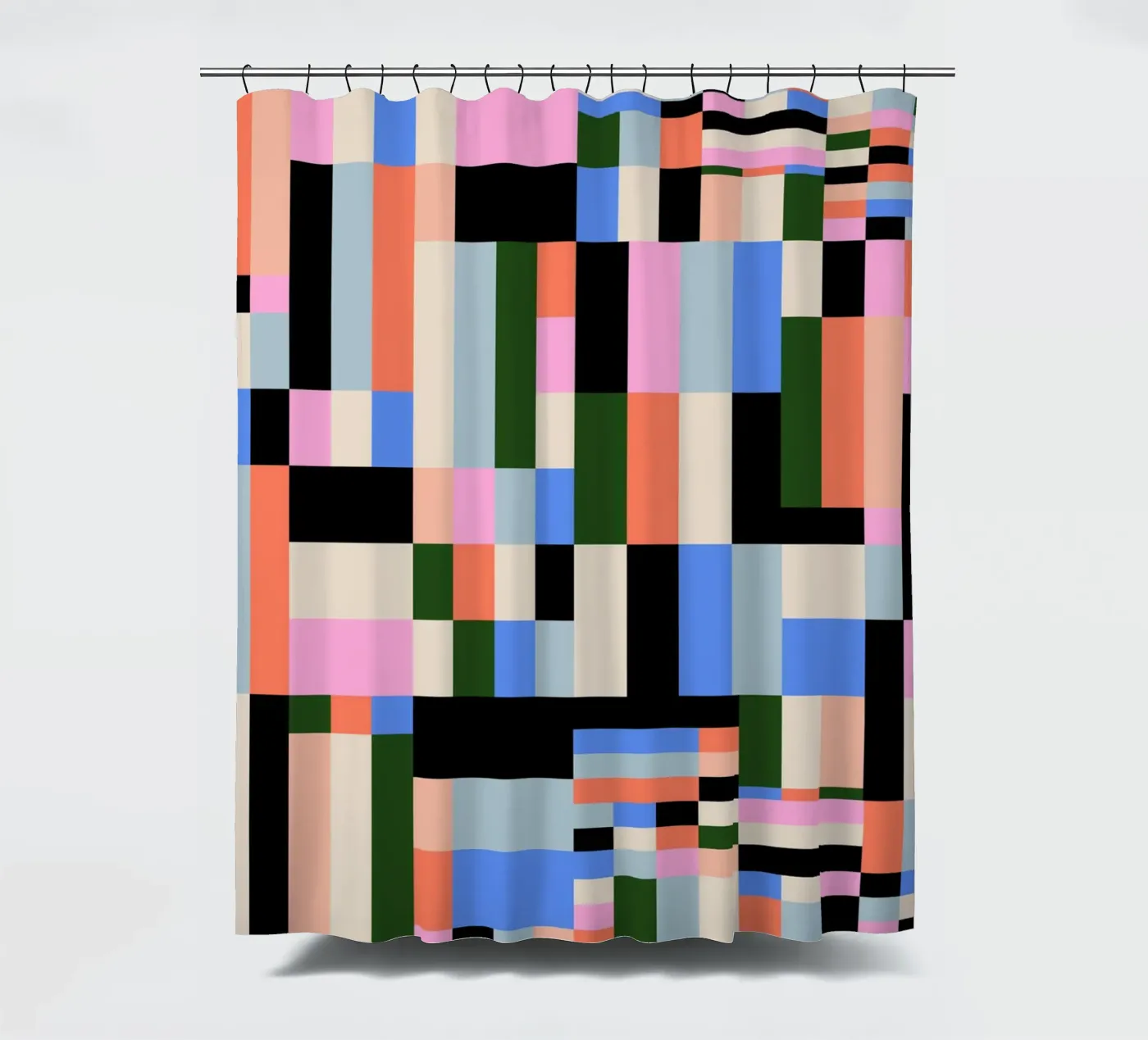 Pixel Zone Duschvorhang von susanapaz