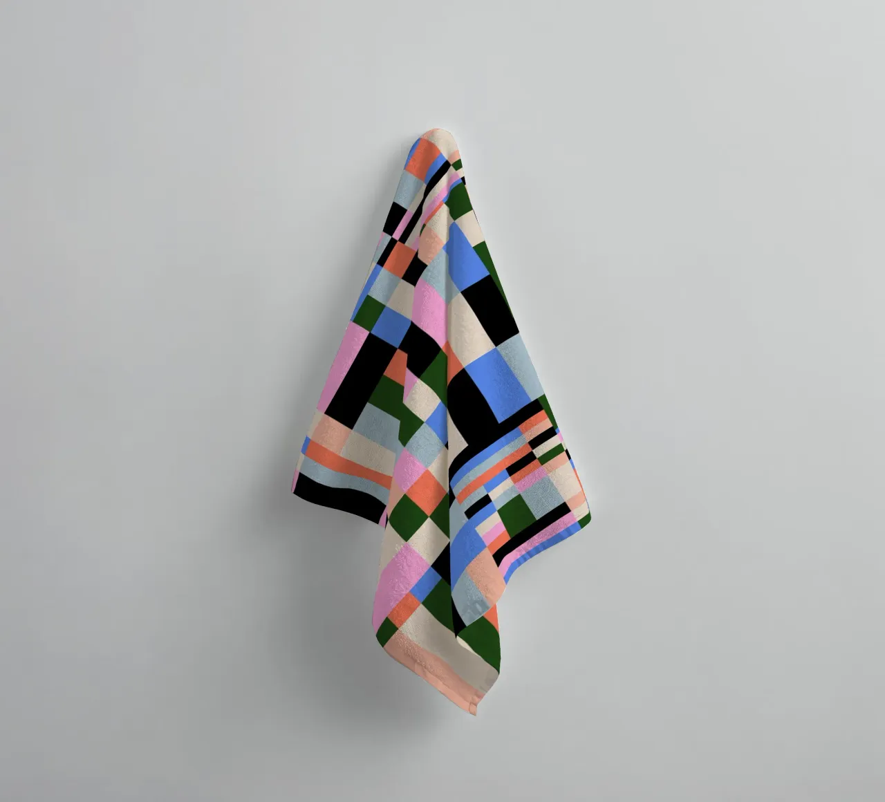 Pixel Zone towel by susanapaz