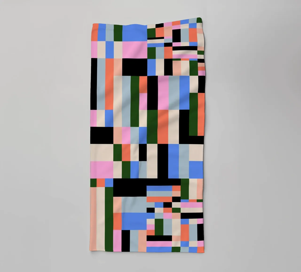 Pixel Zone towel by susanapaz