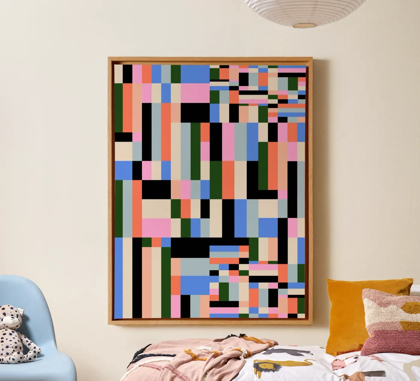 Pixel Zone Leinwand von susanapaz