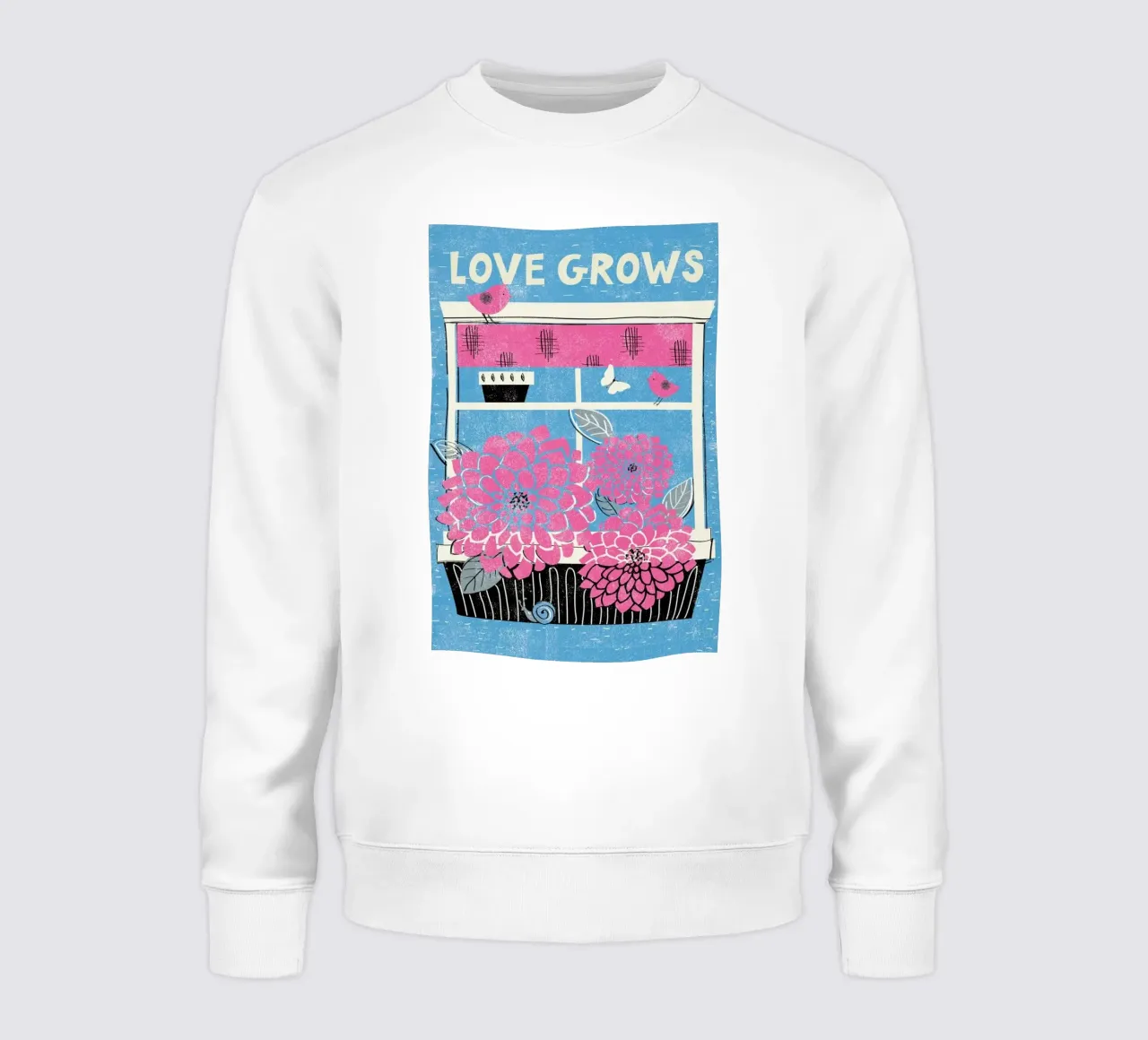 Love Grows felpa da Rocket68
