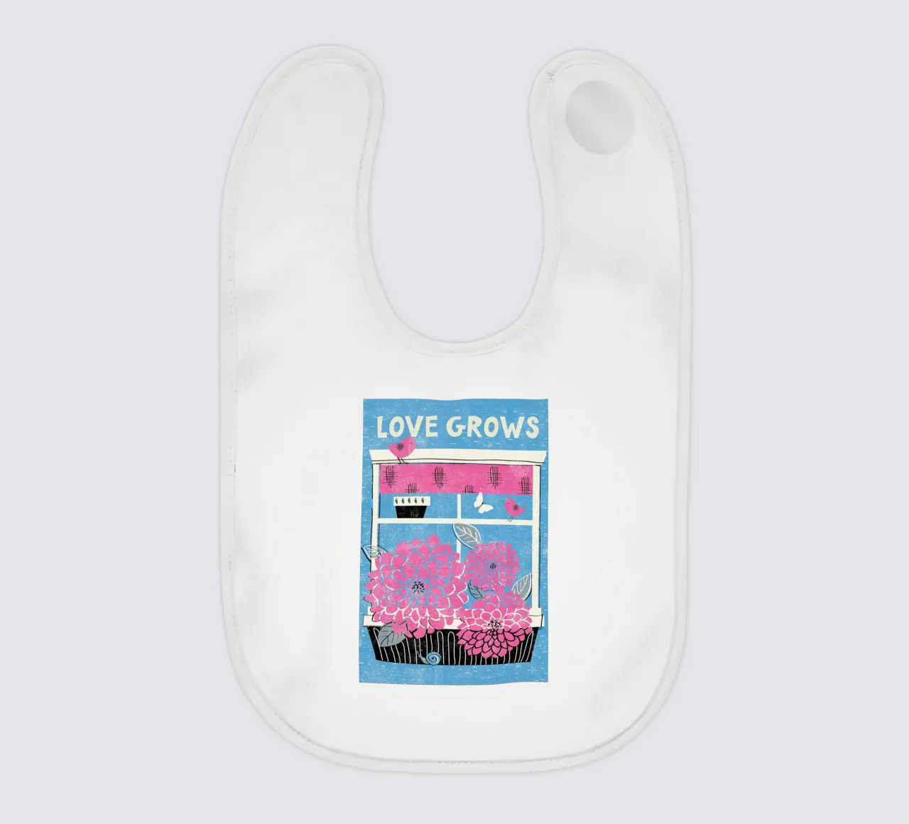 Love Grows bavaglino da Rocket68