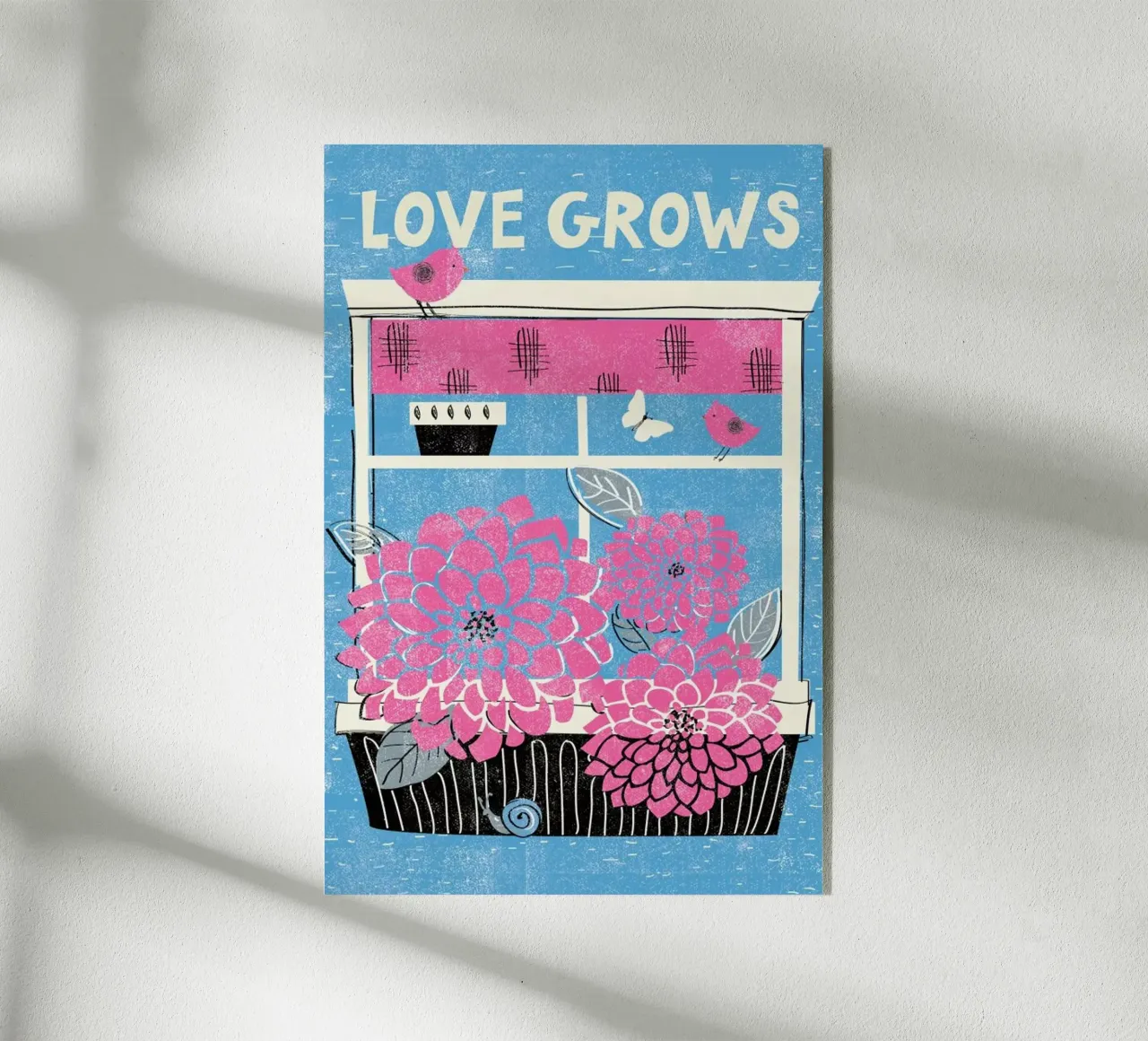 Love Grows plexiglass da Rocket68