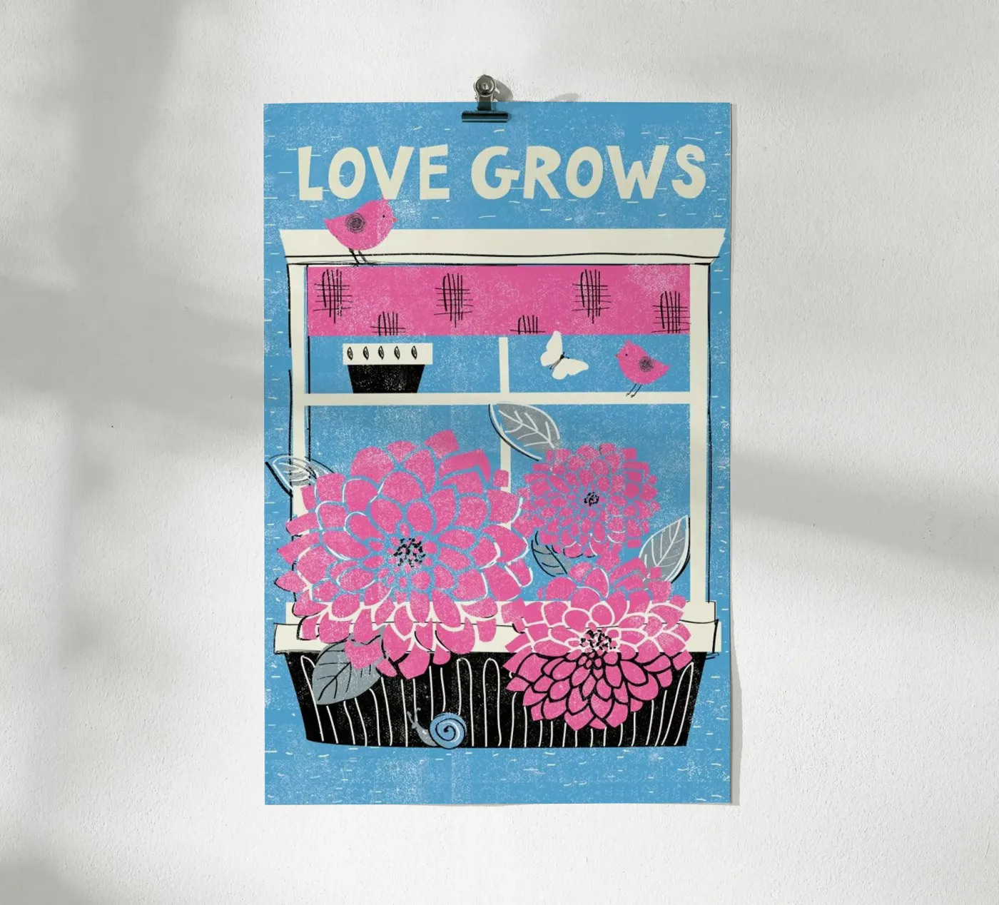 Love Grows poster by Rocket68