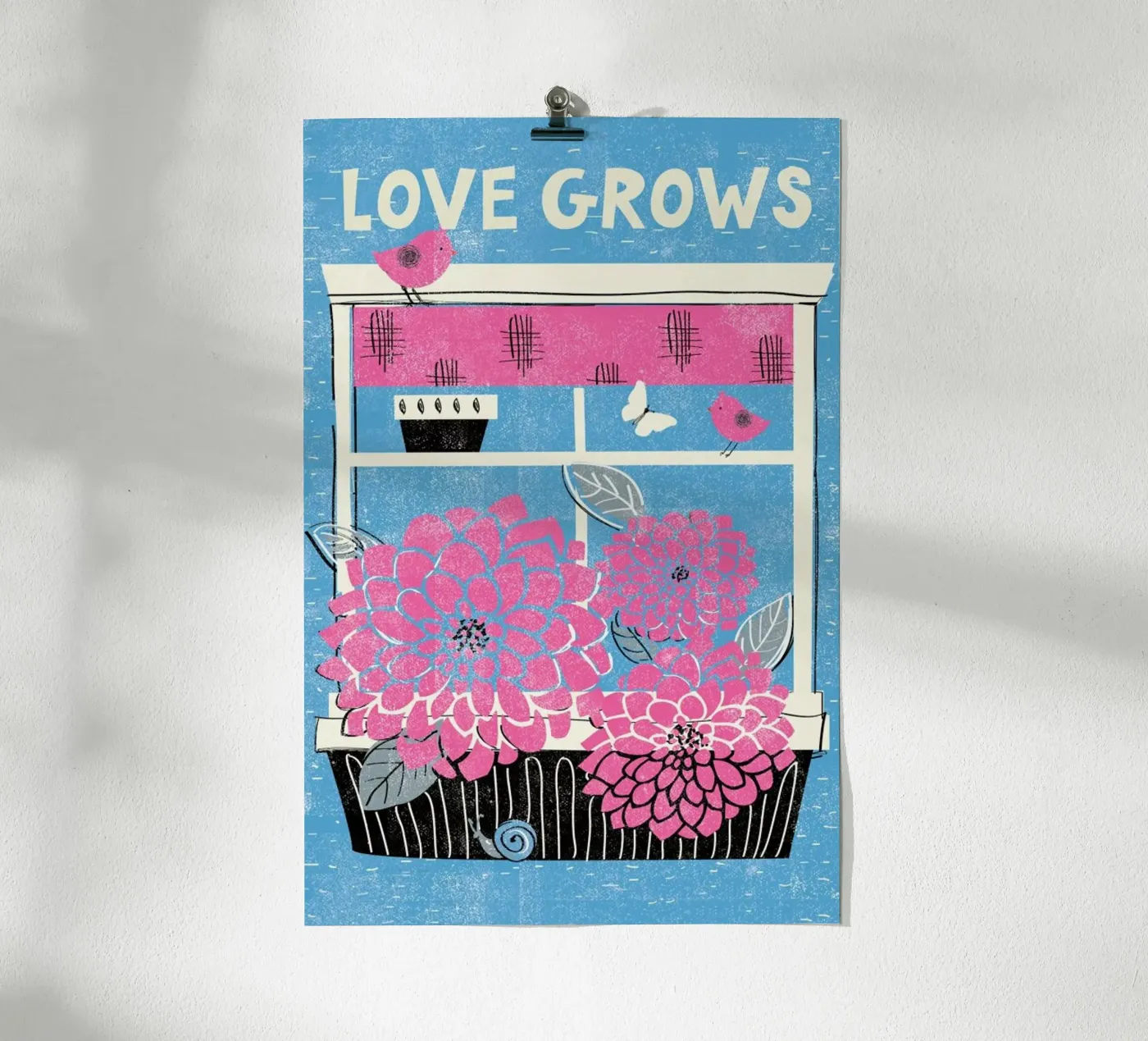 Love Grows poster van Rocket68