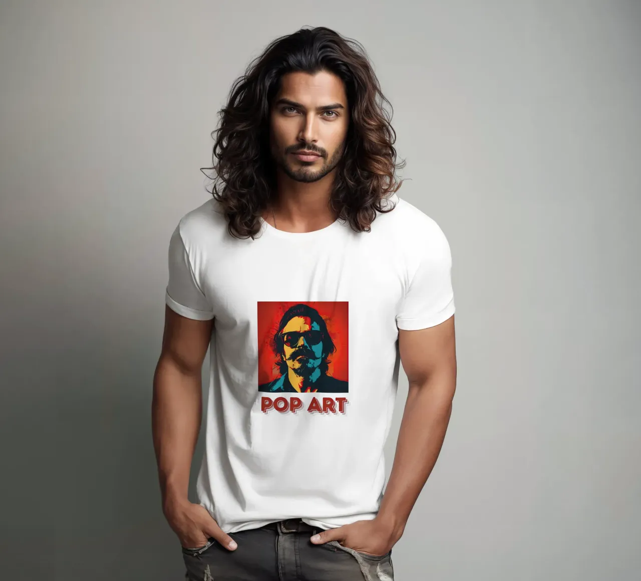 Pop Art t-shirt da Nikis Art Studio