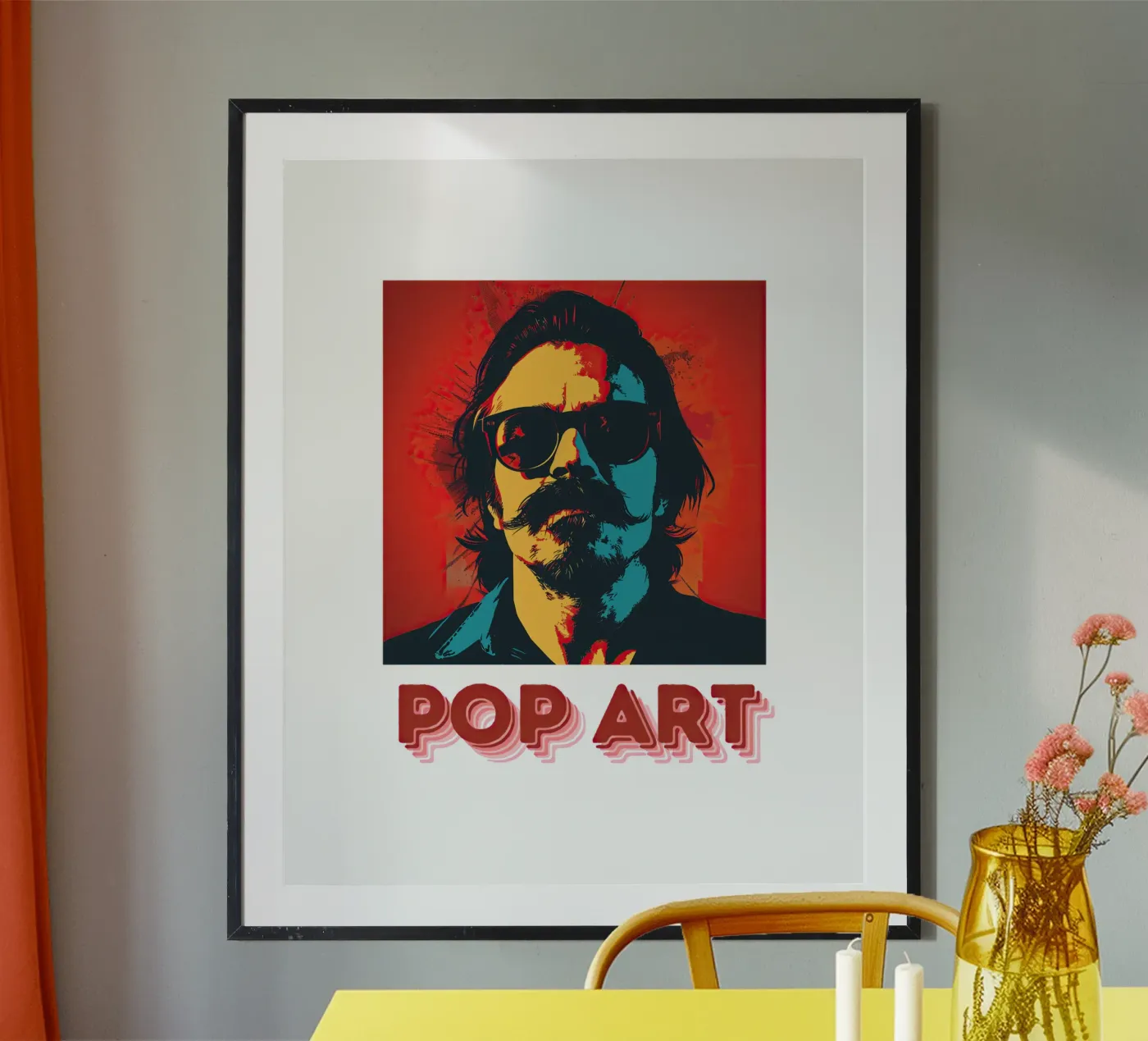 Pop Art poster da Nikis Art Studio