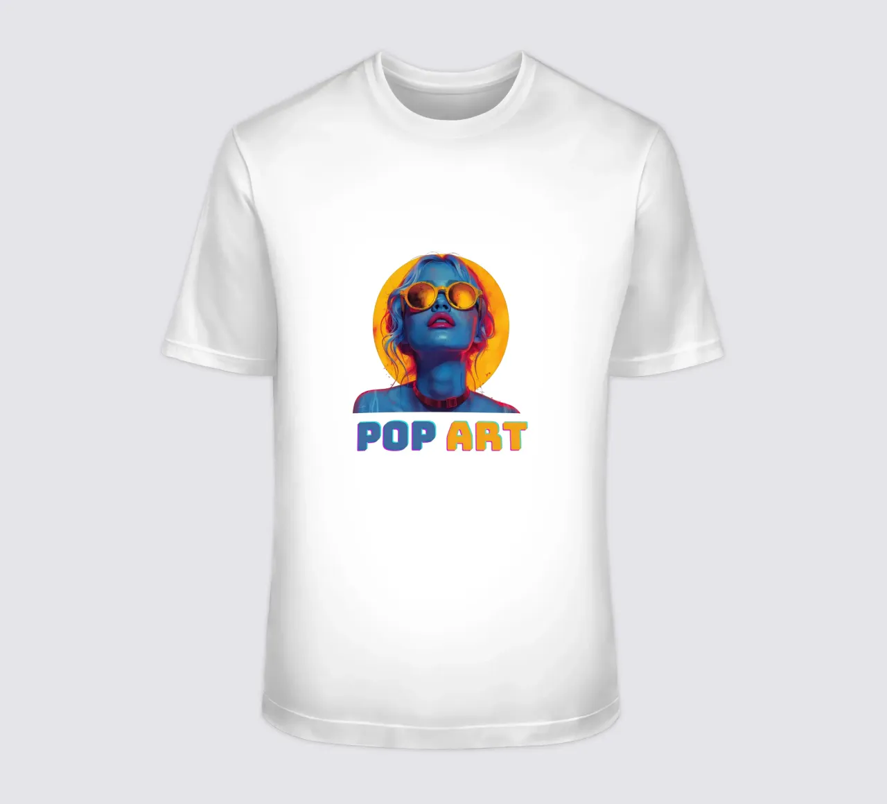 Pop Art t-shirt by Nikis Art Studio
